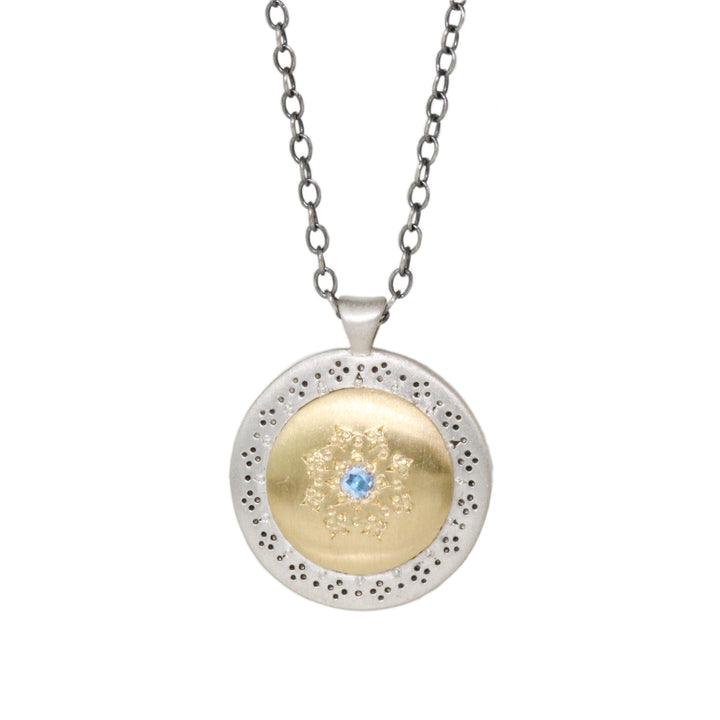 Seeds of Harmony Aquamarine Necklace