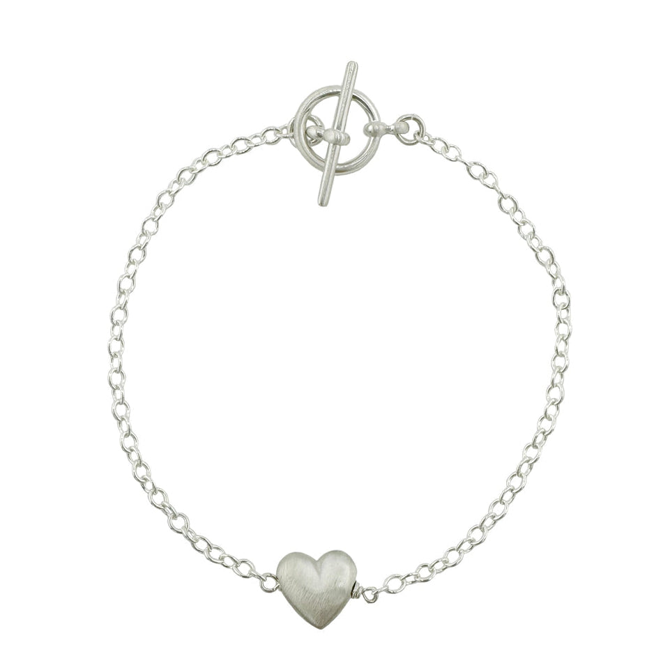 Puff Heart Bracelet