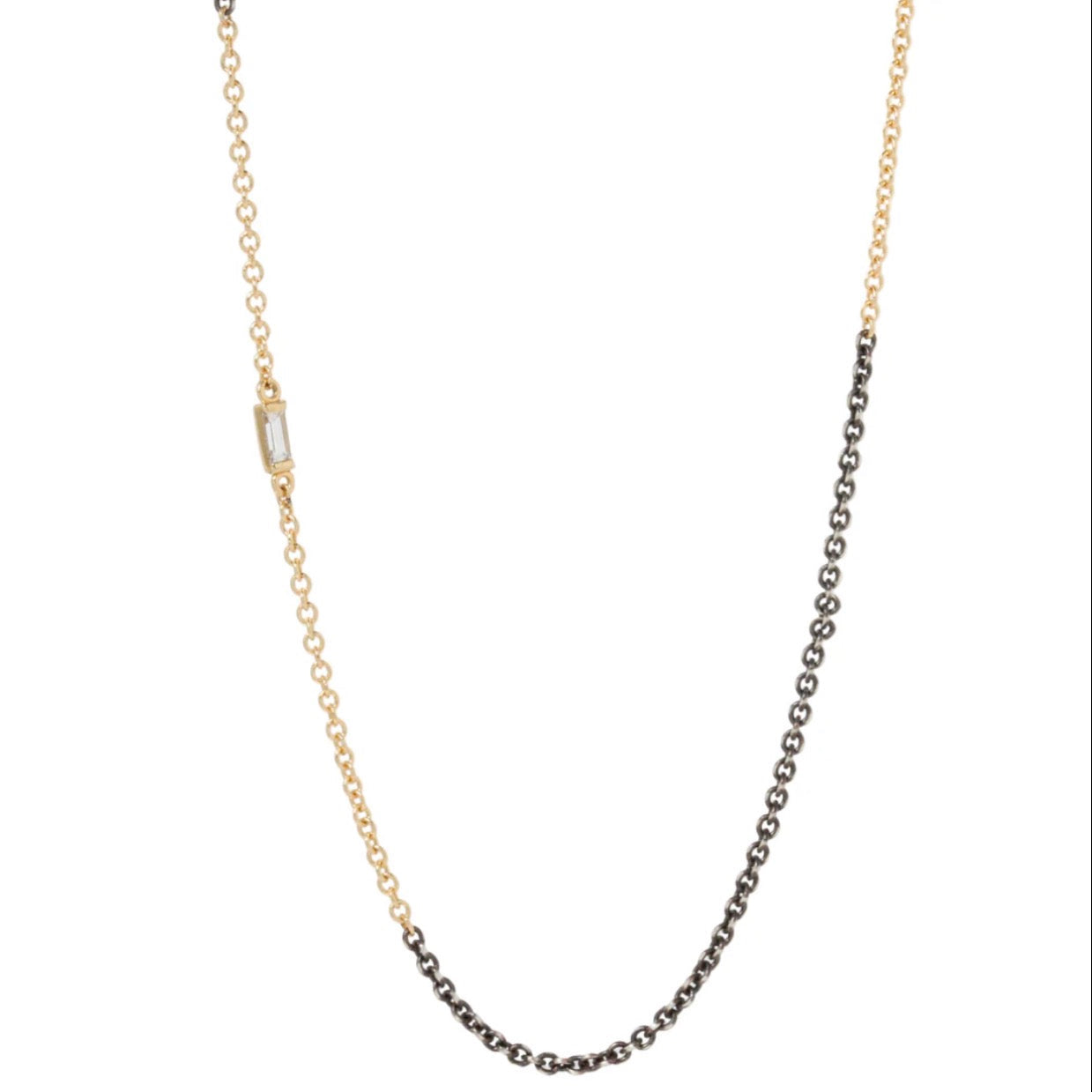 White Agate Cloud Necklace