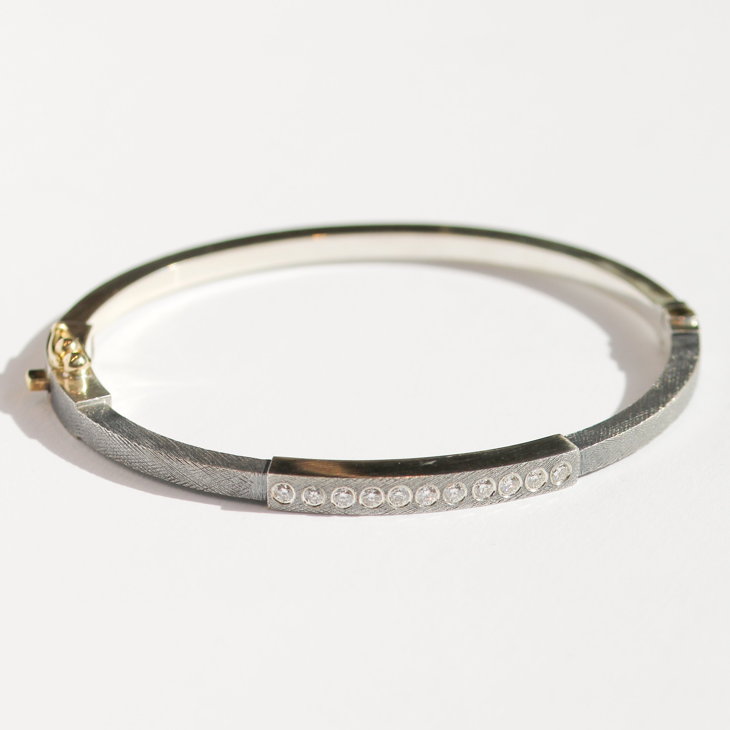 Diana 11 Diamond Silver Bracelet