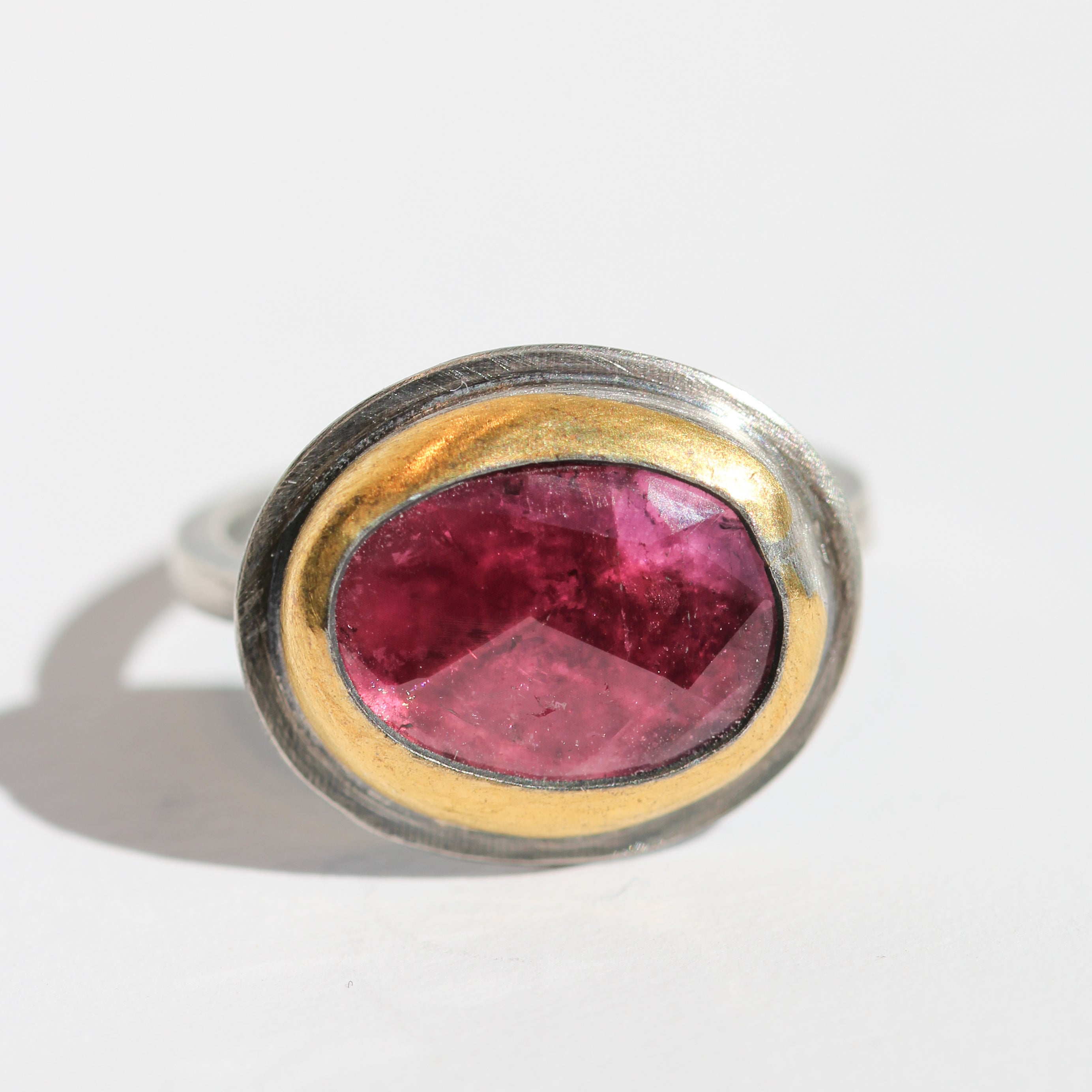 Pink Tourmaline Ring