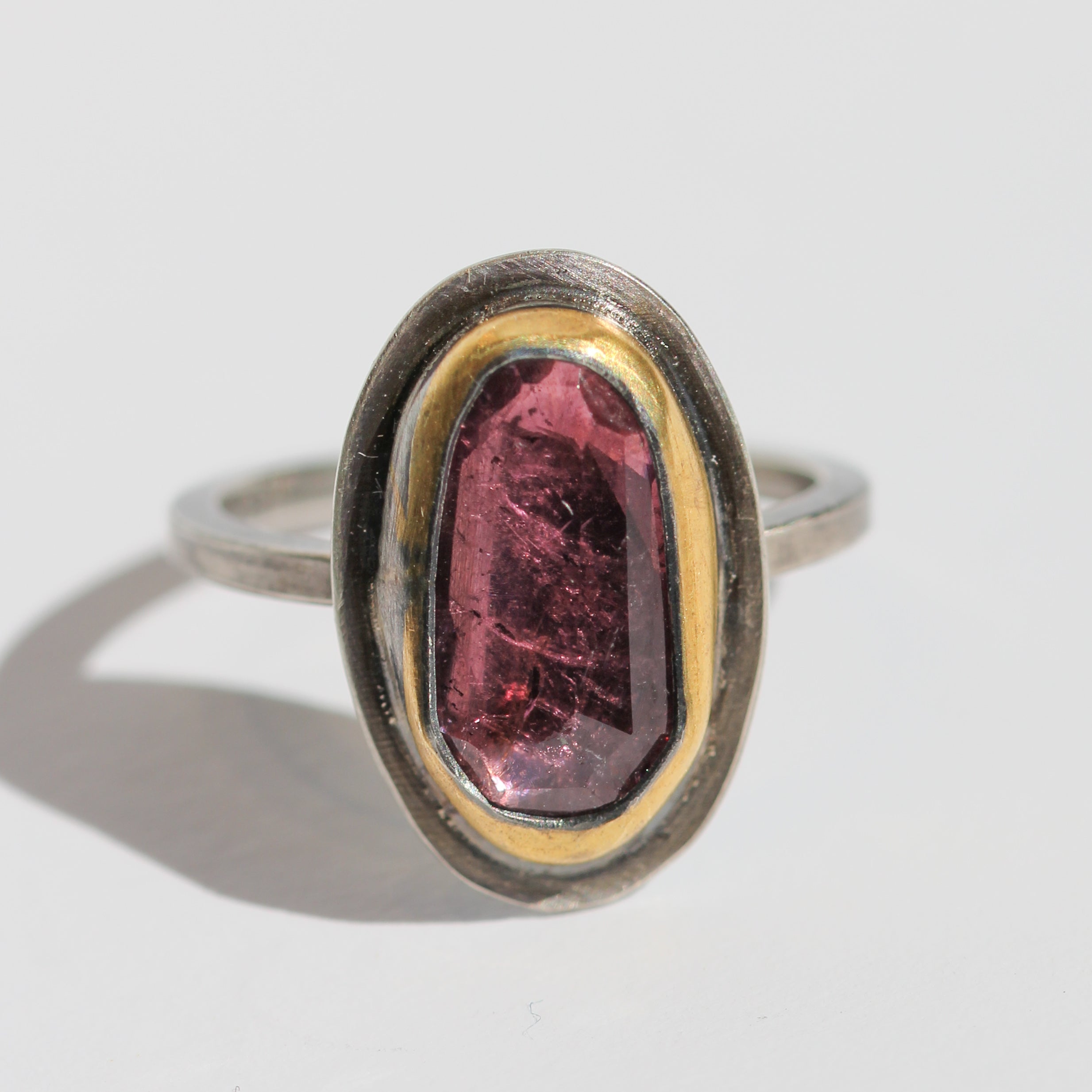 Pink Tourmaline Ring
