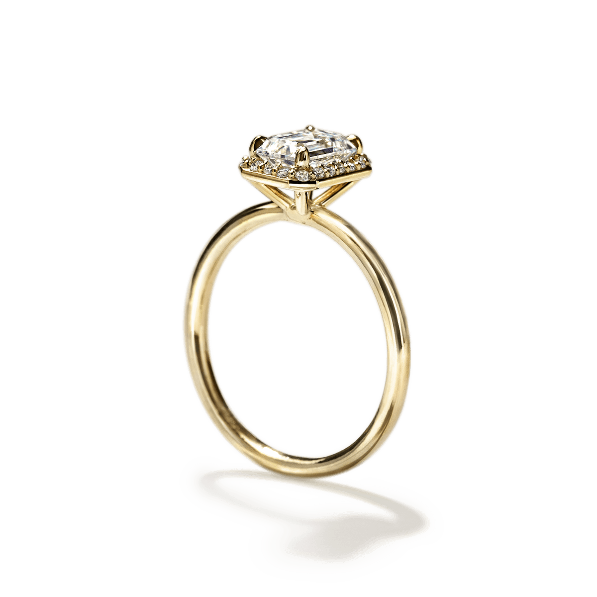 Halo Engagement Ring