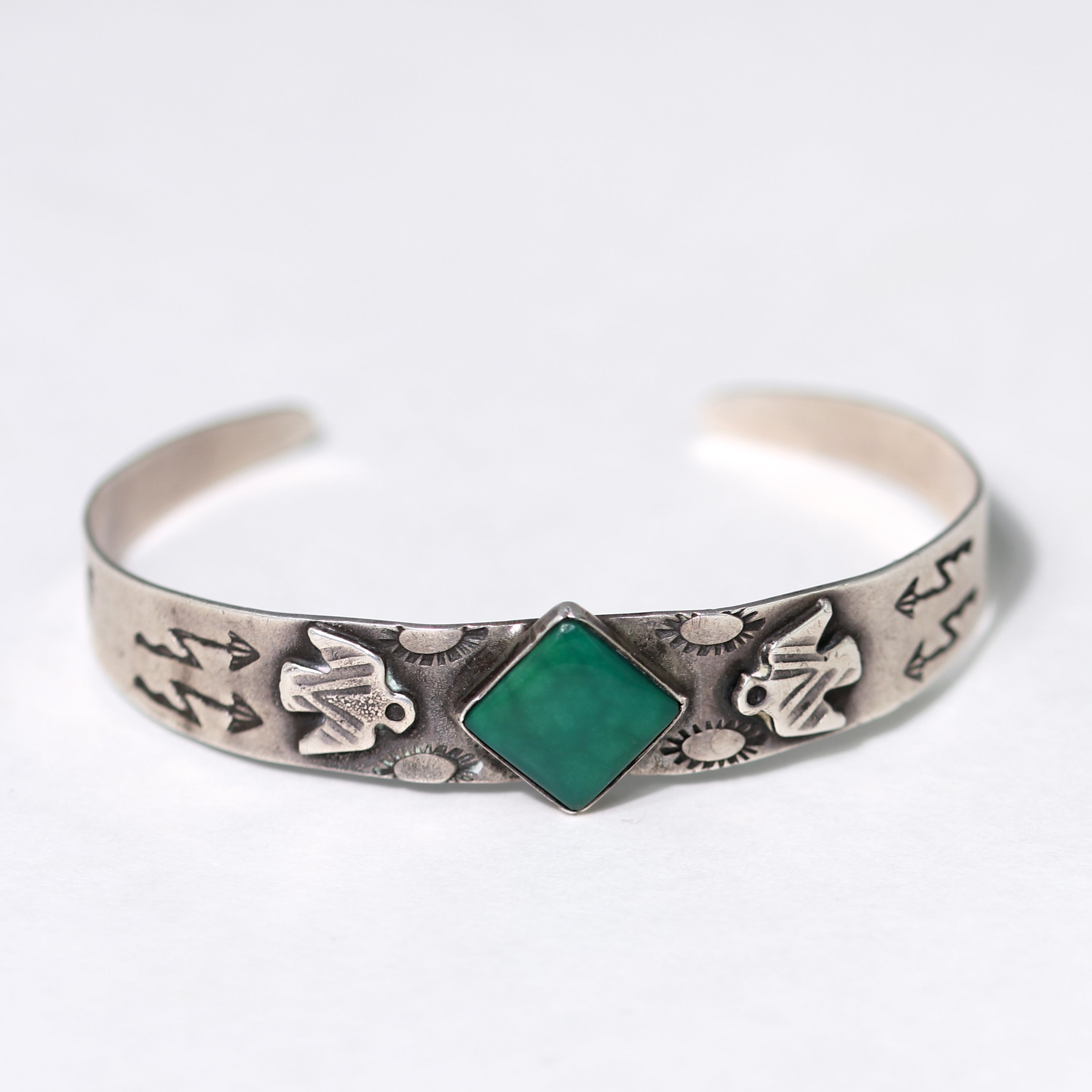 Vintage Fred Harvey Era — Phoenix Cuff Bracelet