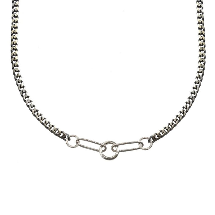 Five Links Charm Holder Necklace