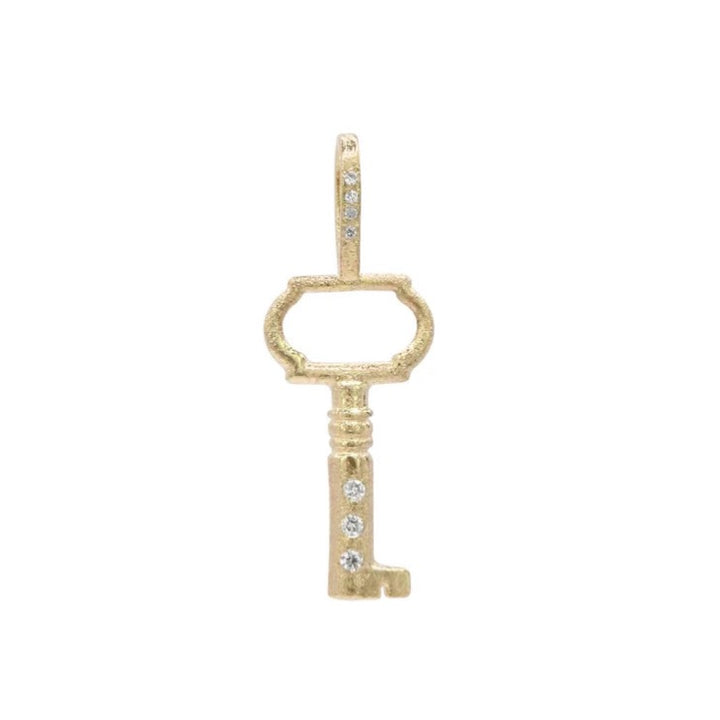 West Gate Gold Key Pendant