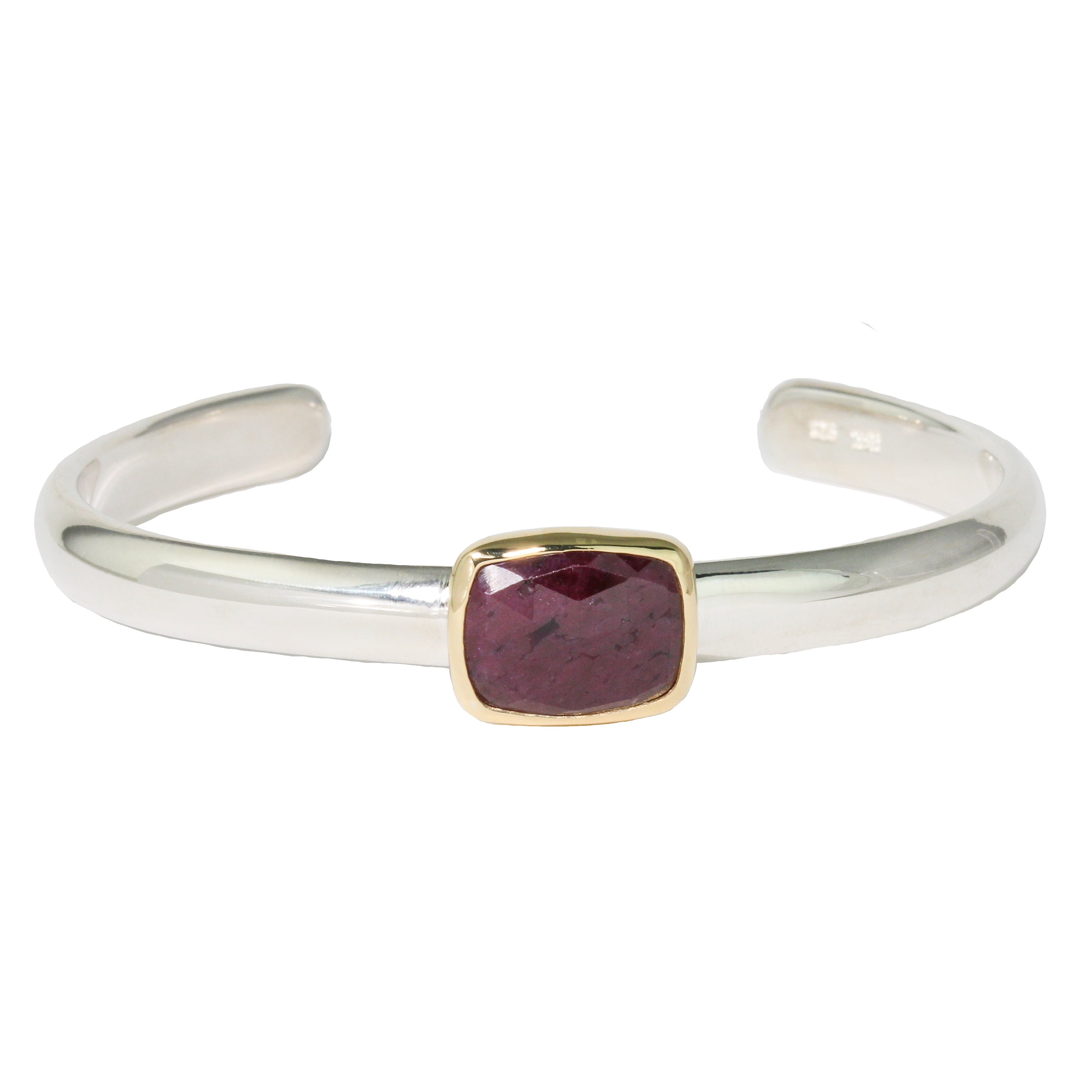 Ruby Cuff Bracelet
