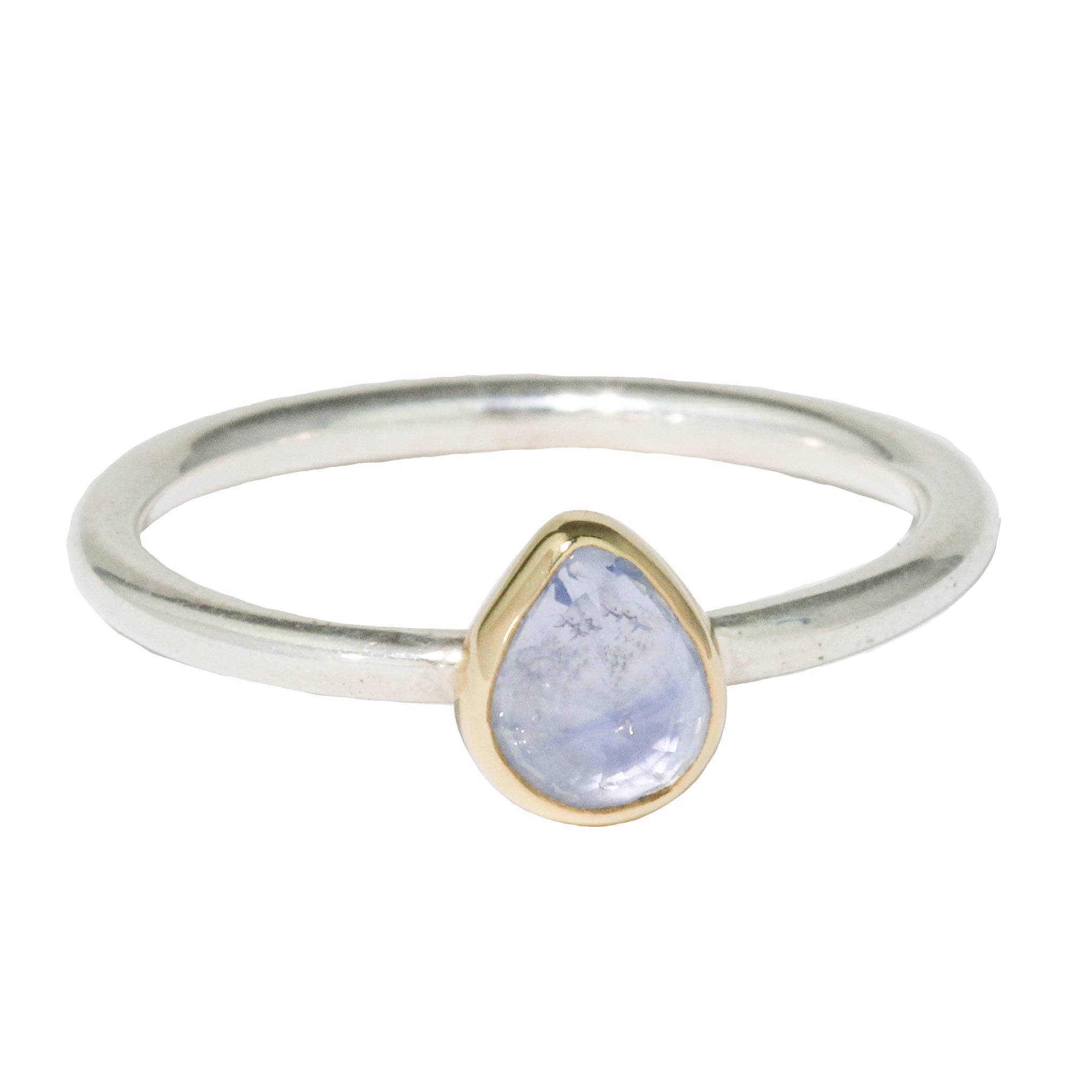 Blush Purple Sapphire Stacking Ring