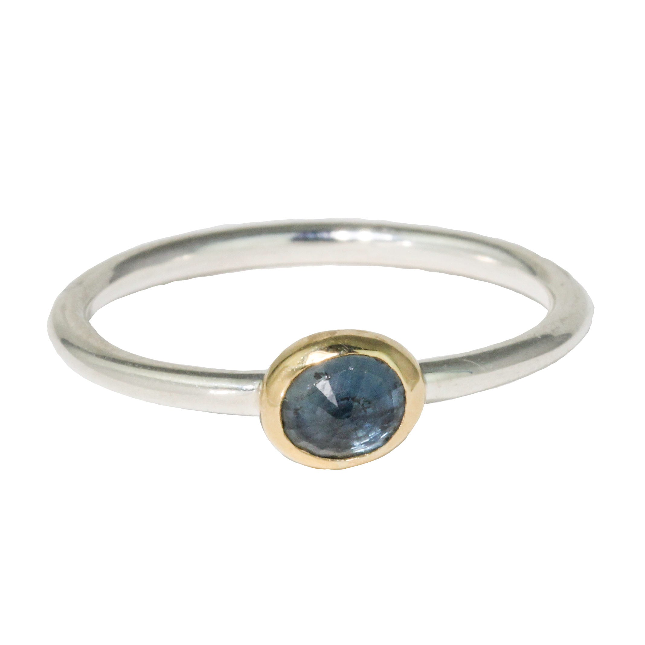 Blue Sapphire Stacking Ring