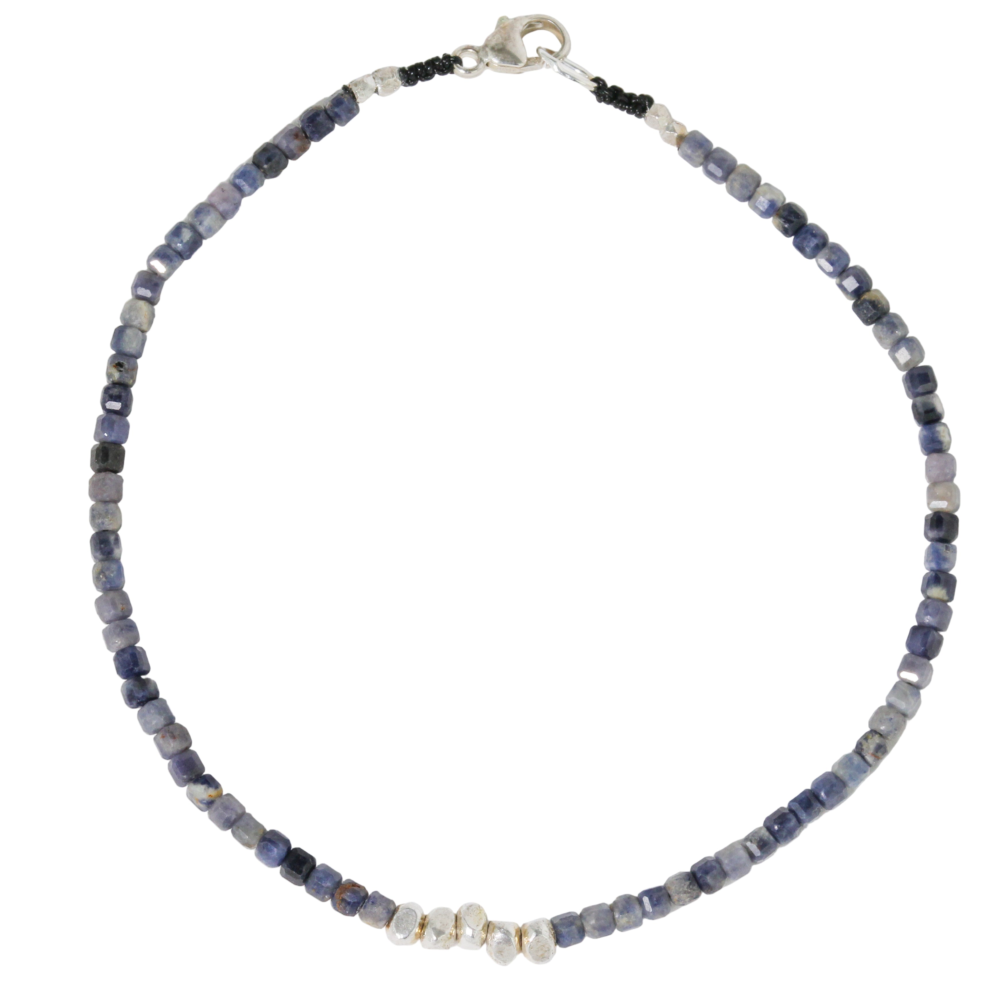 Sapphire & Silver Bracelet No. 159