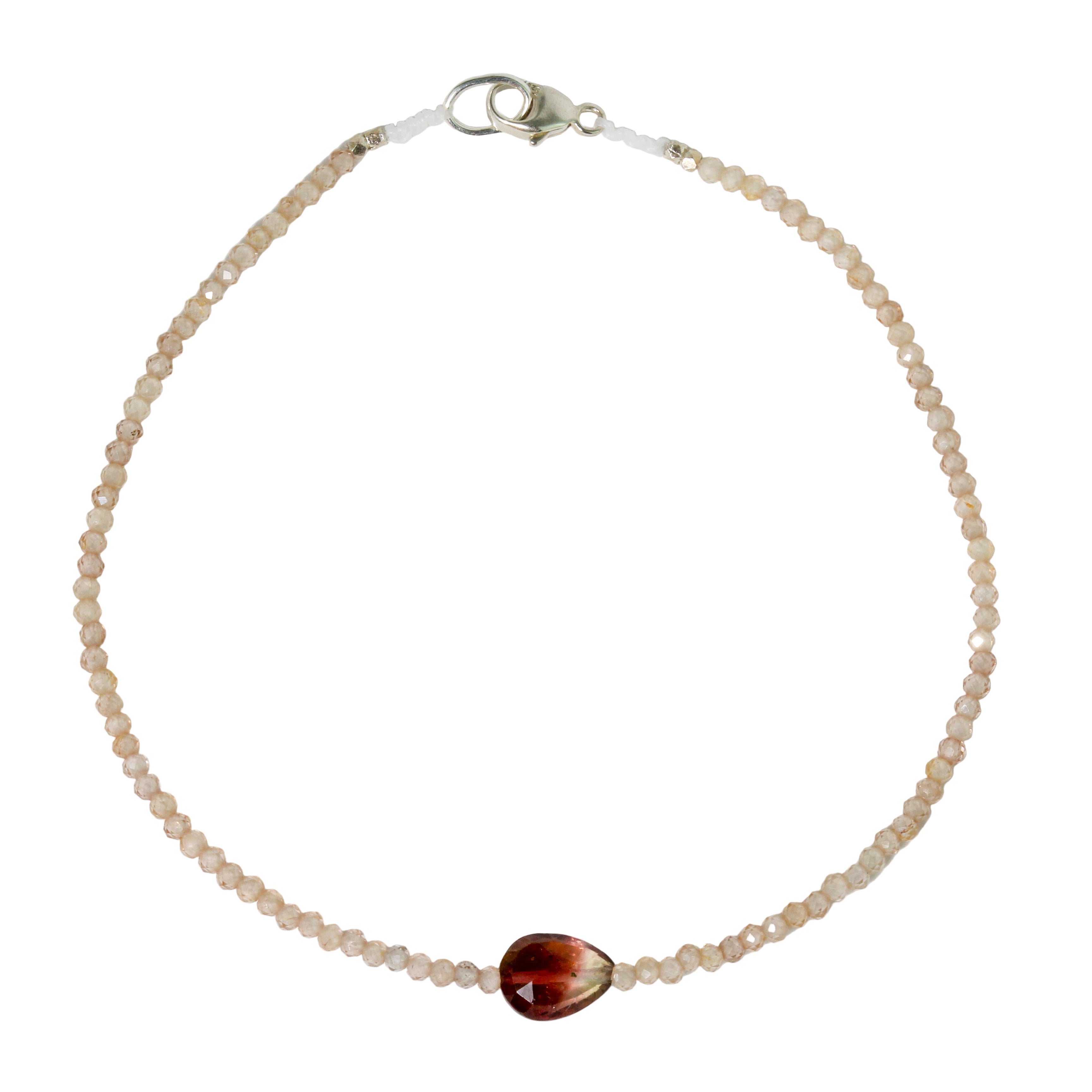 Zircon + Tourmaline Bracelet No. 20