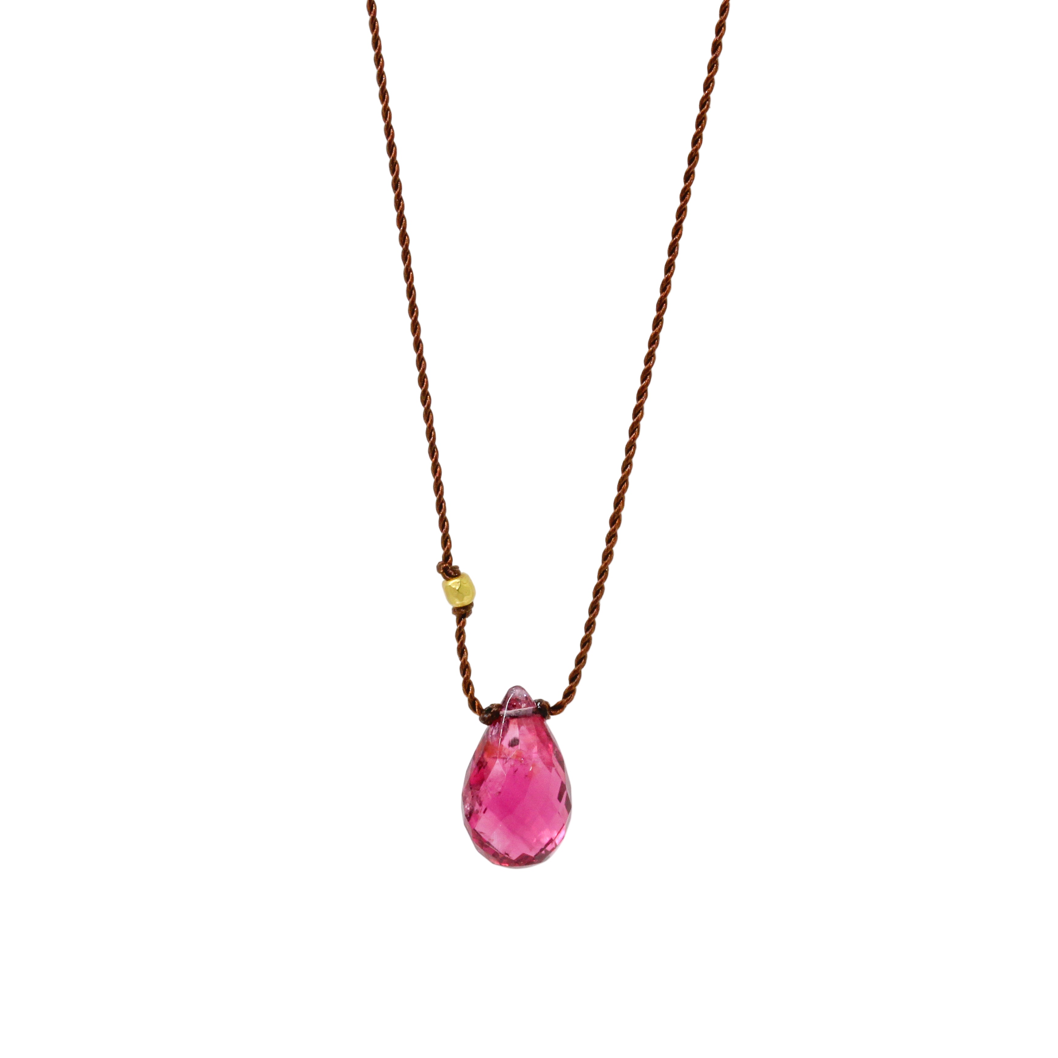 Pink Tourmaline Necklace