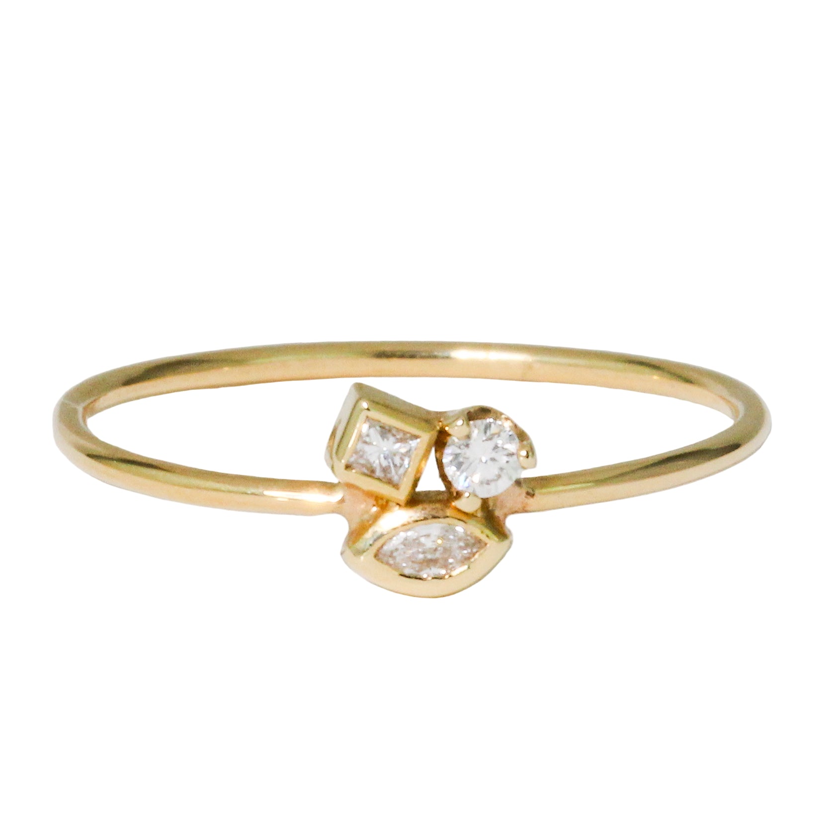 Trio Diamond Ring