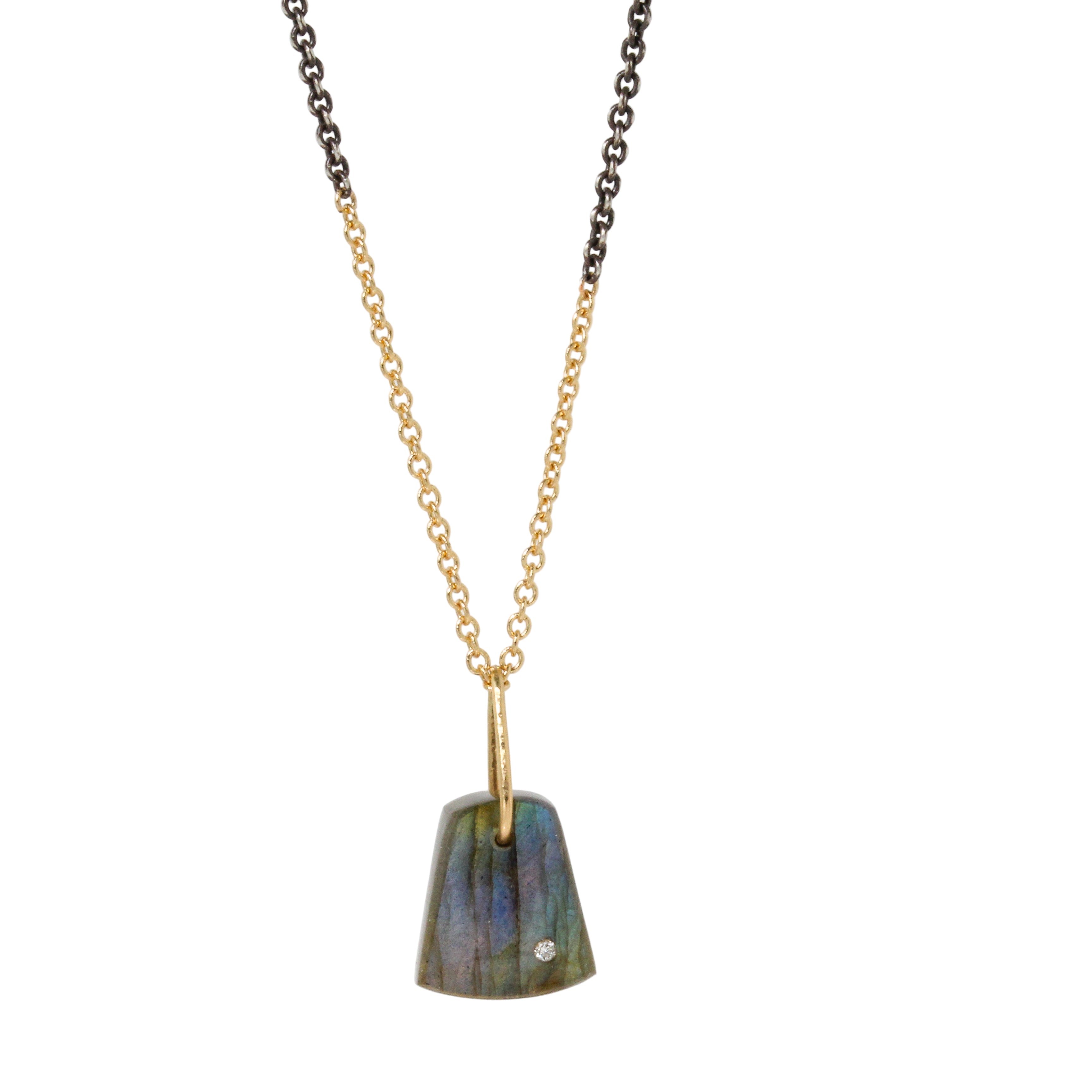 Labradorite Prism Necklace