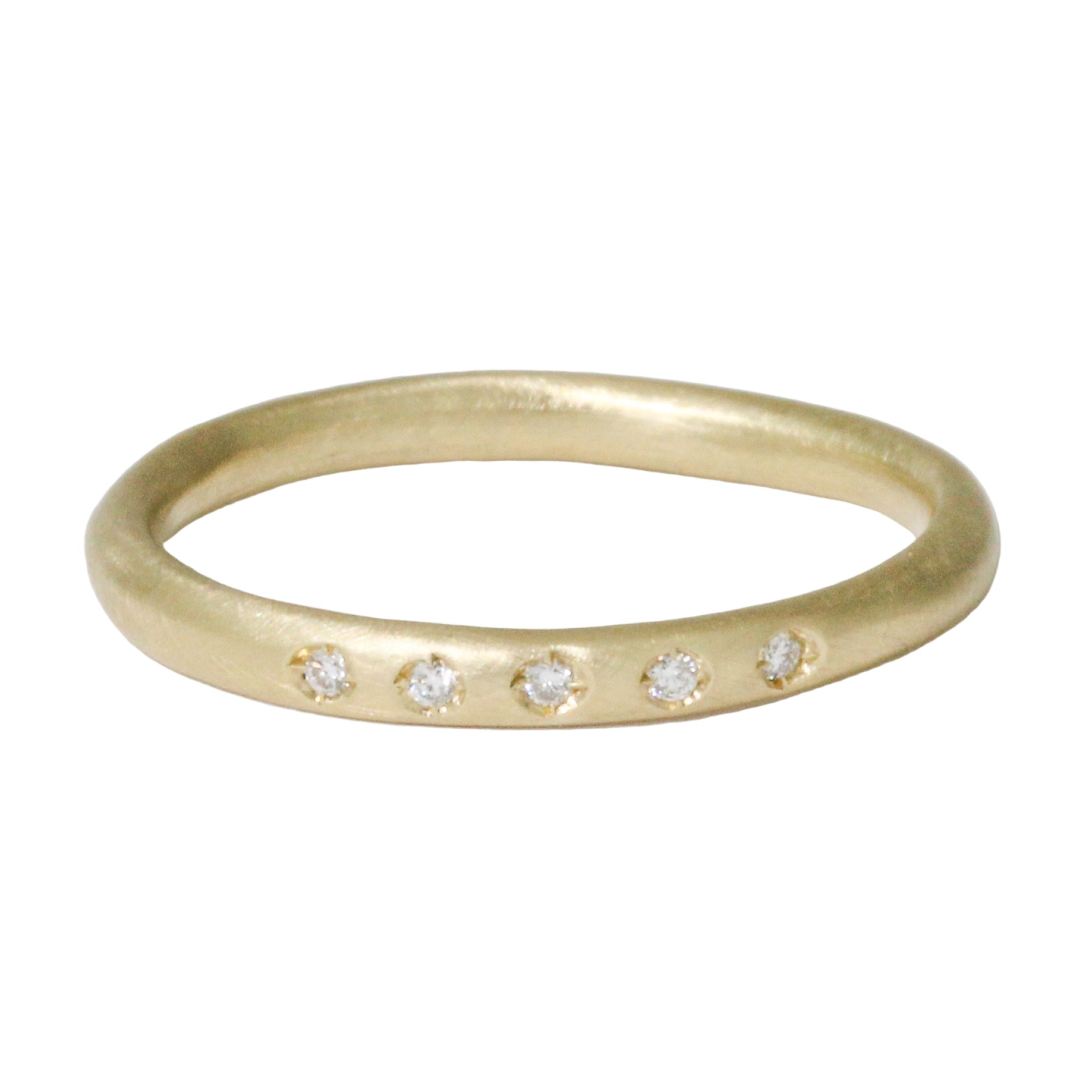 Pod Band 5 Diamond Ring