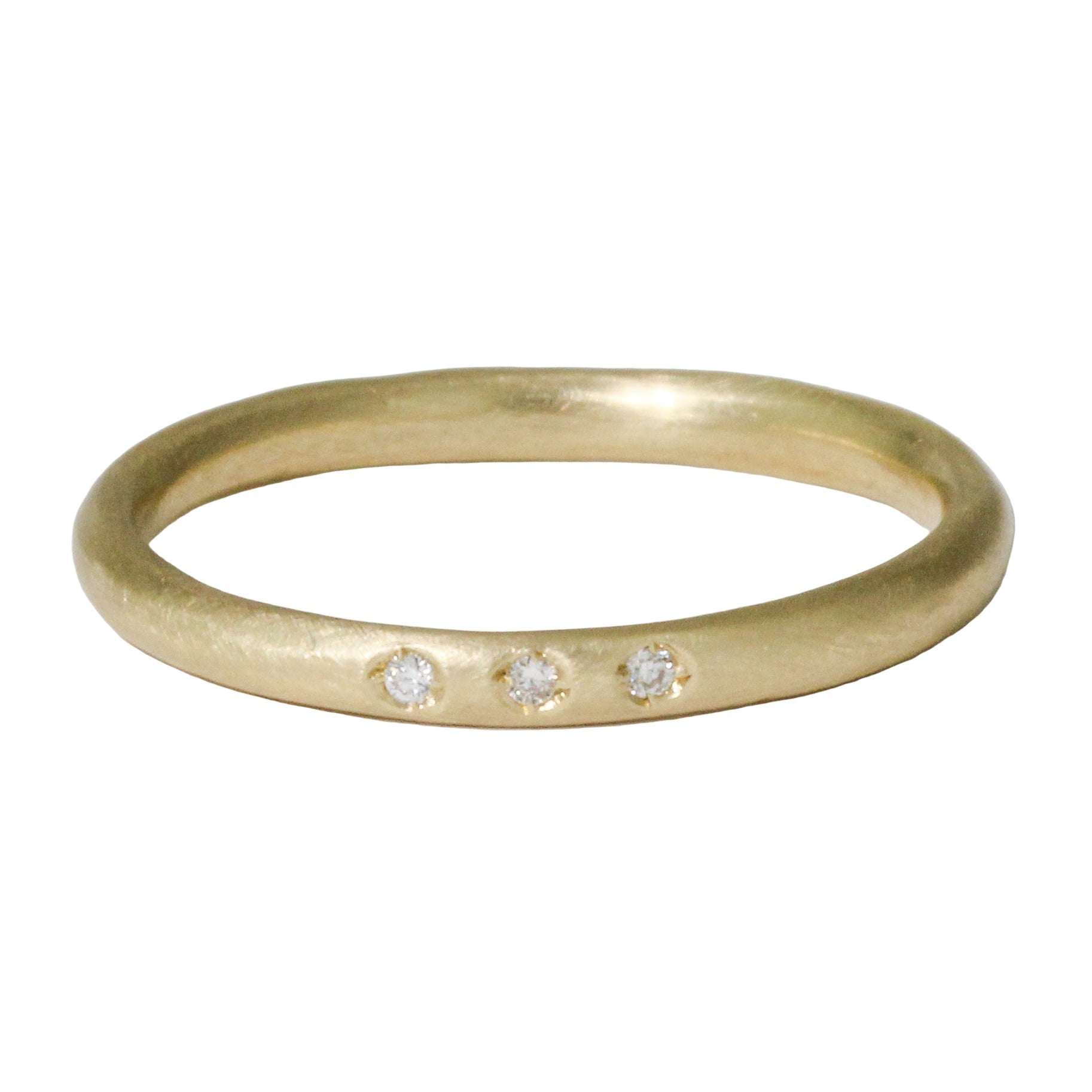 Pod Band 3 Diamond Ring