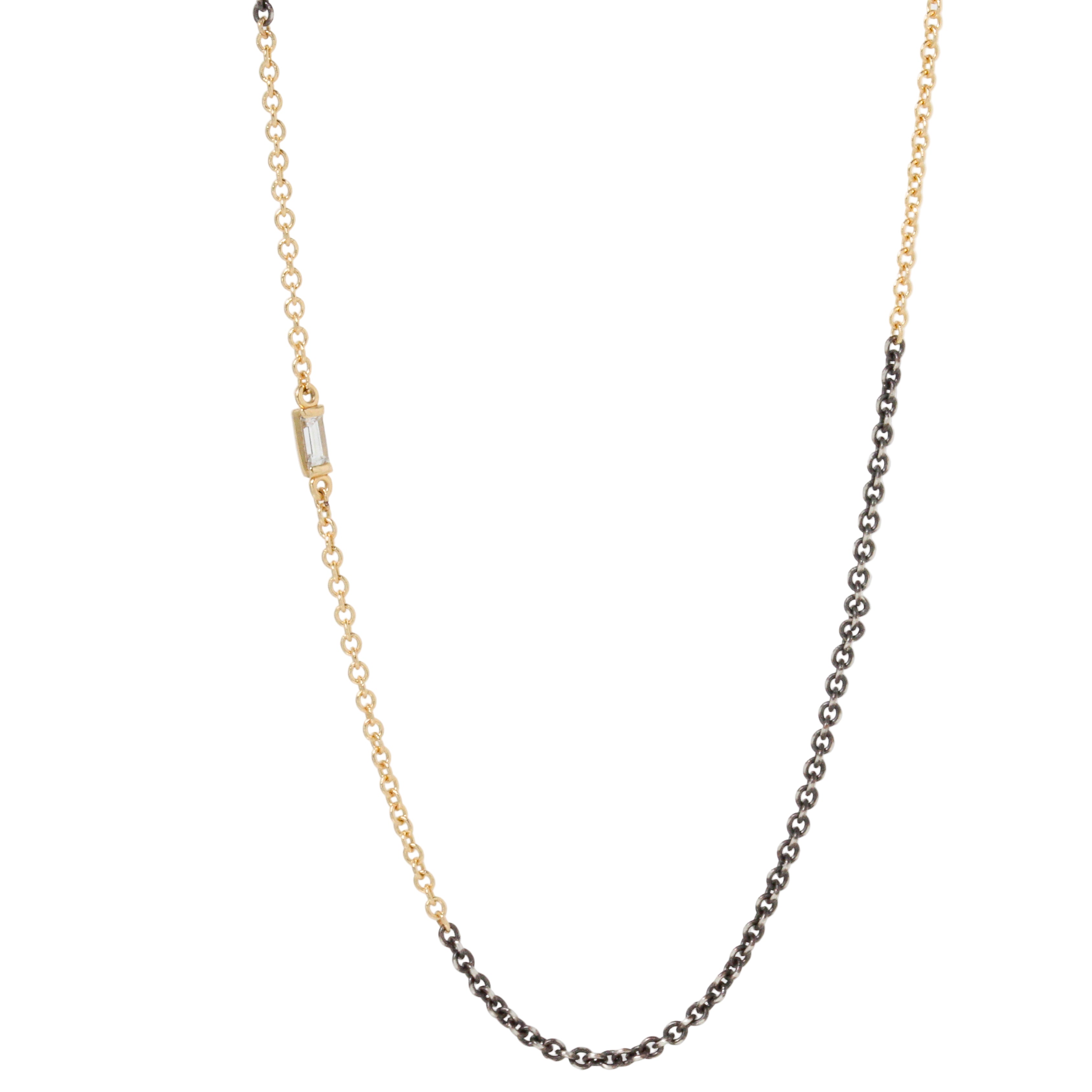 Gary Green Jasper Prism Necklace