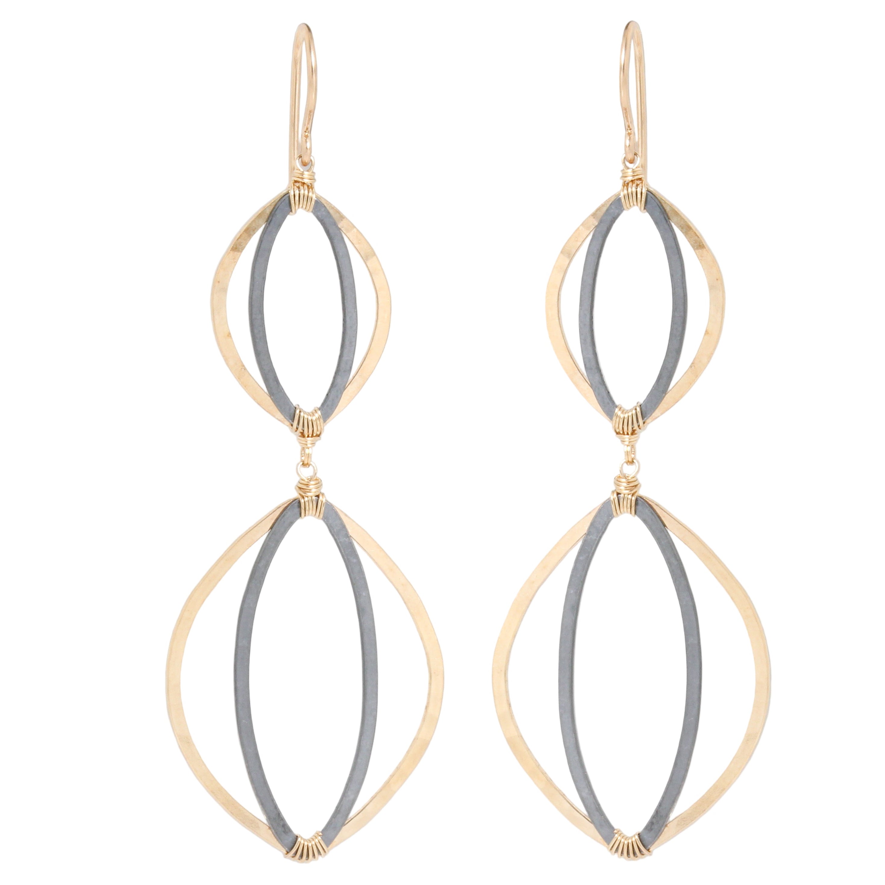 Double Eclipse Earrings