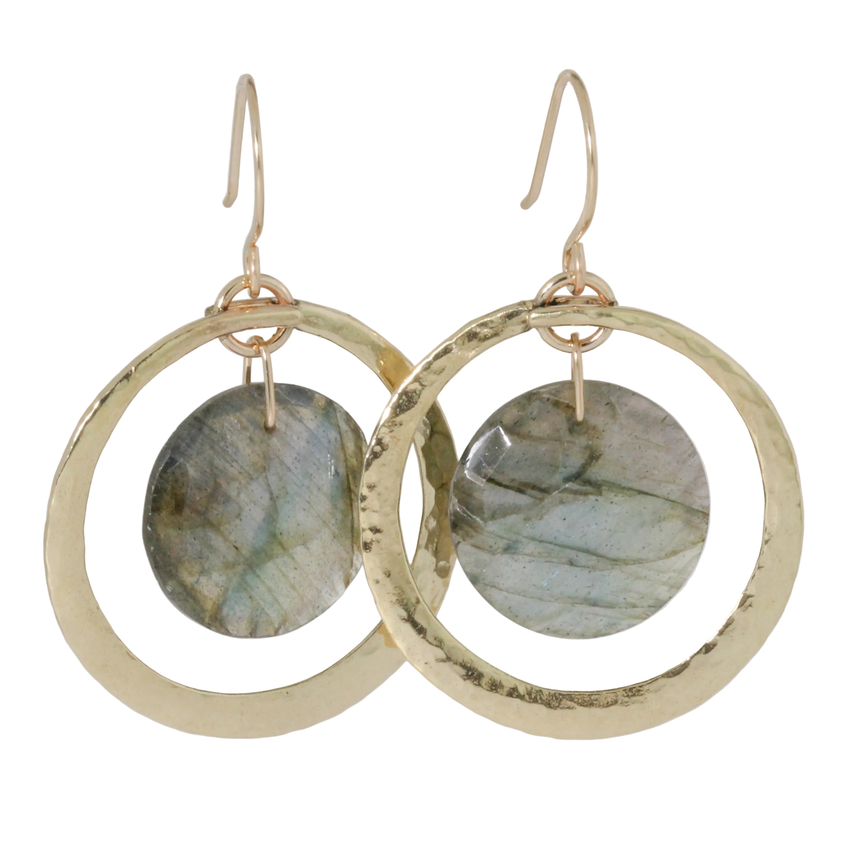Veda Labradorite Earrings