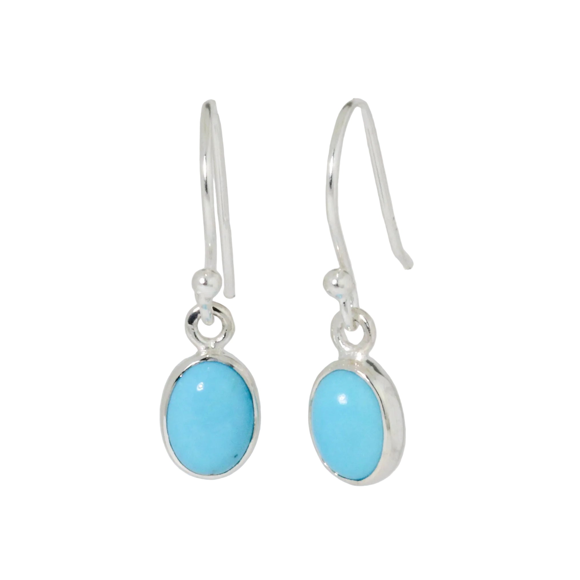 Sleeping Beauty Turquoise Drops (6x8mm)