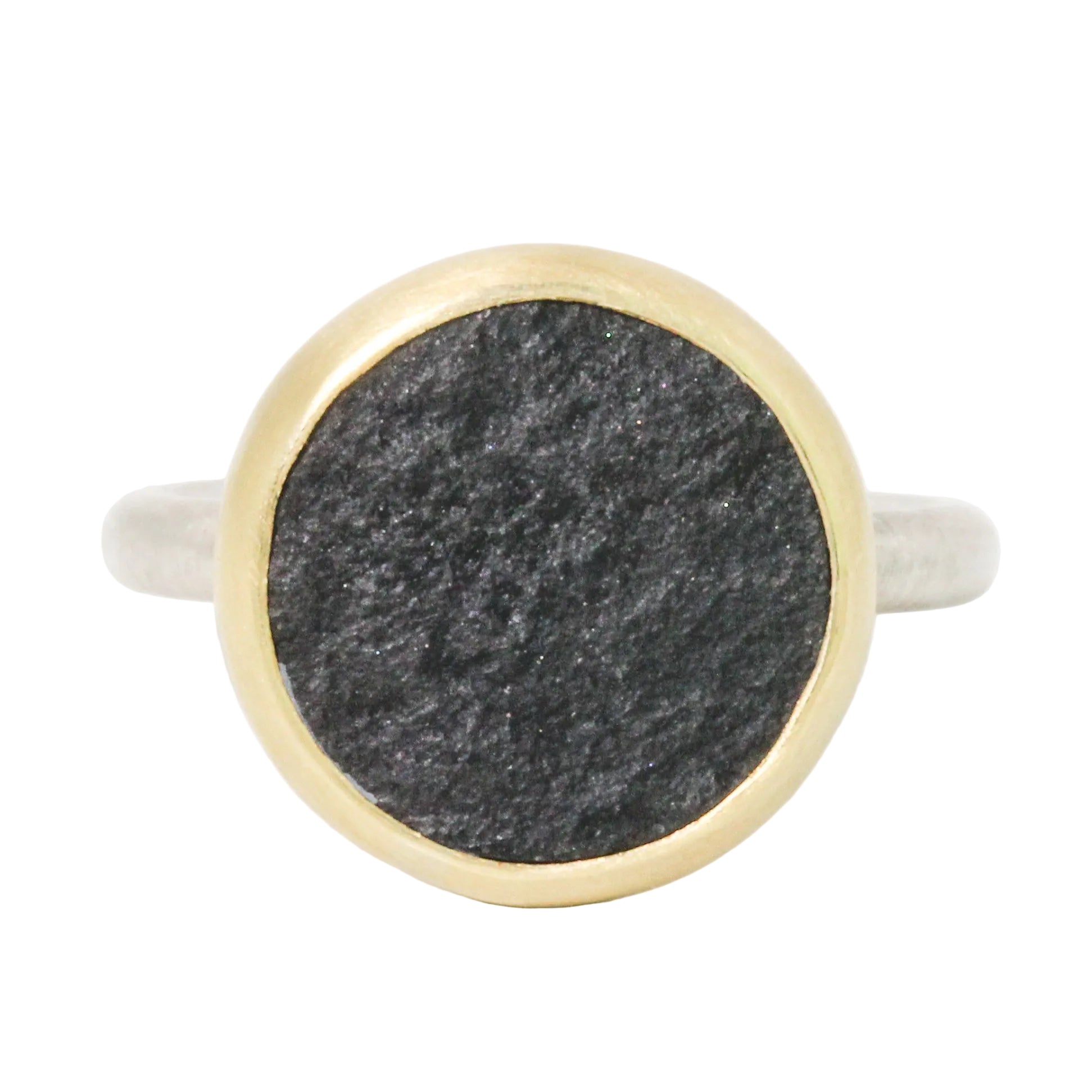 Wyoming Black Jade Ring
