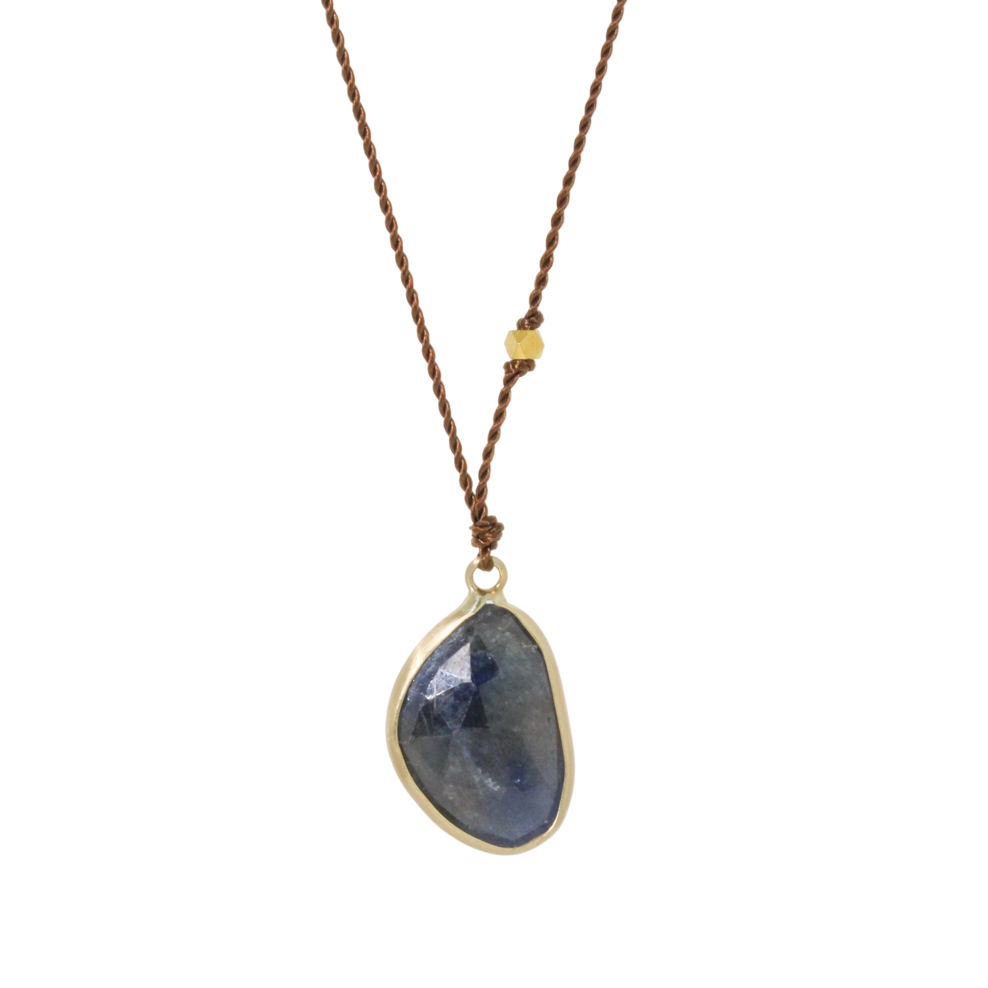 Blue Sapphire Necklace