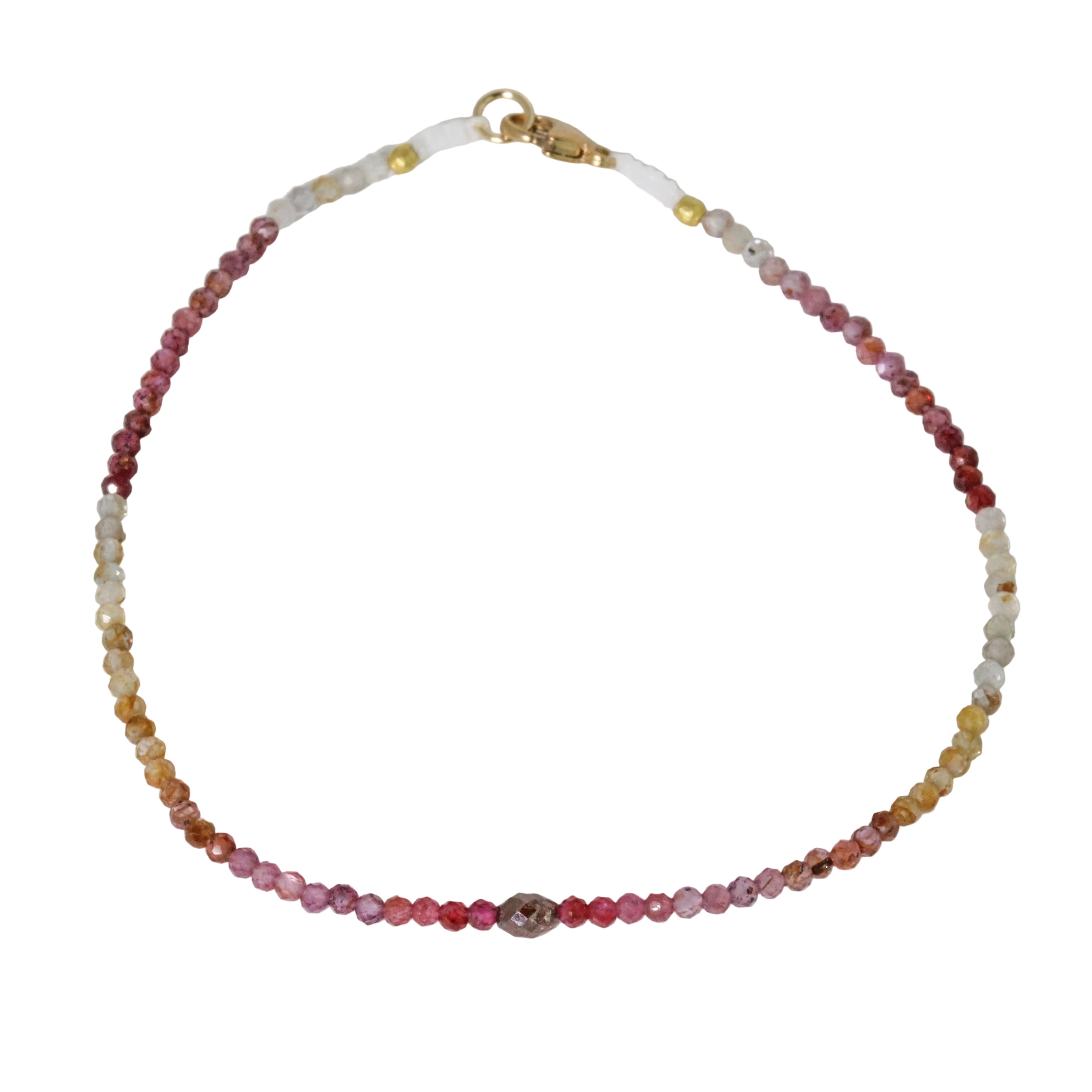 Multi Sapphire + Diamond Bracelet