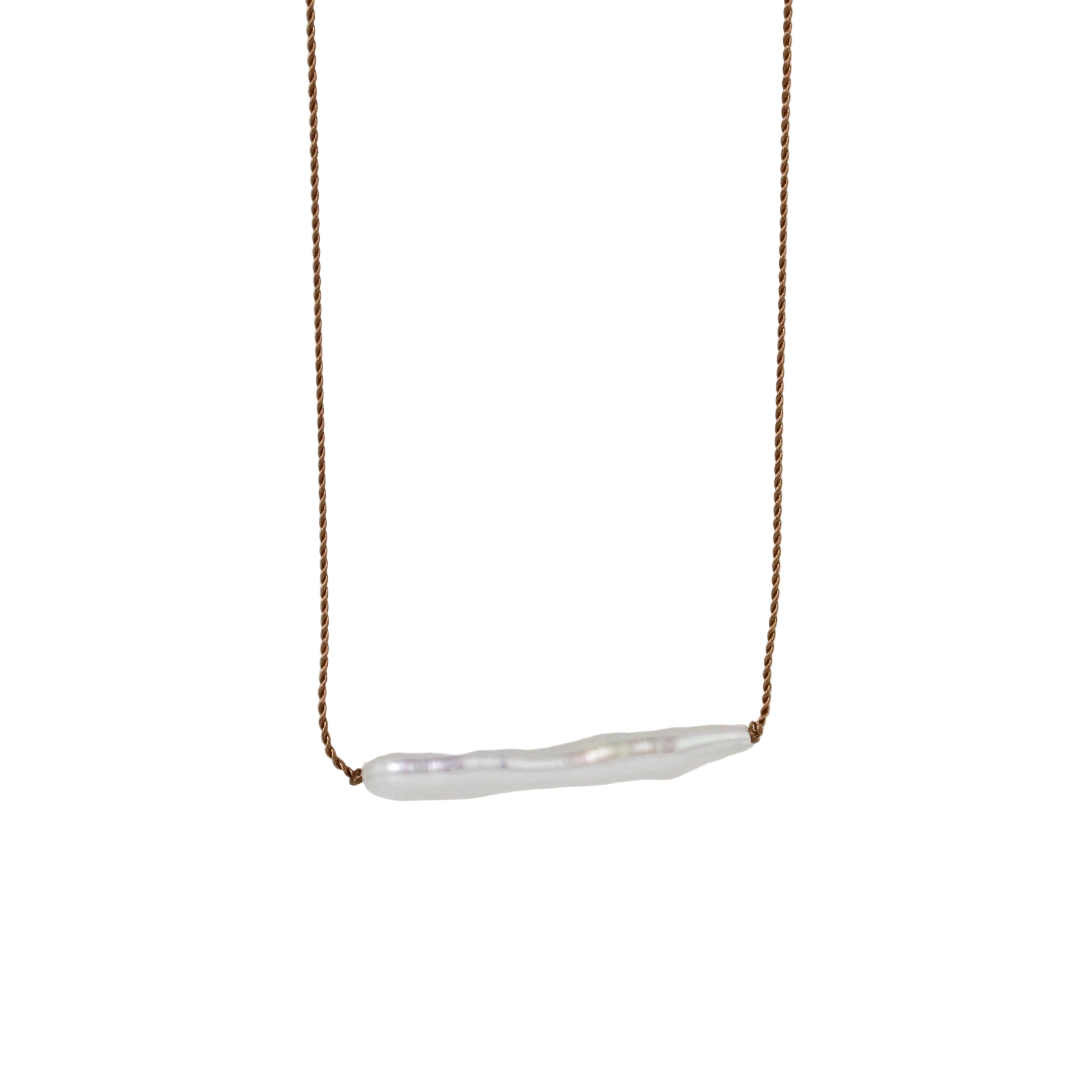 Stick Pearl Necklace