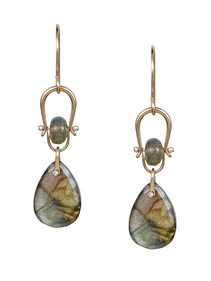 Samira Labradorite Earrings