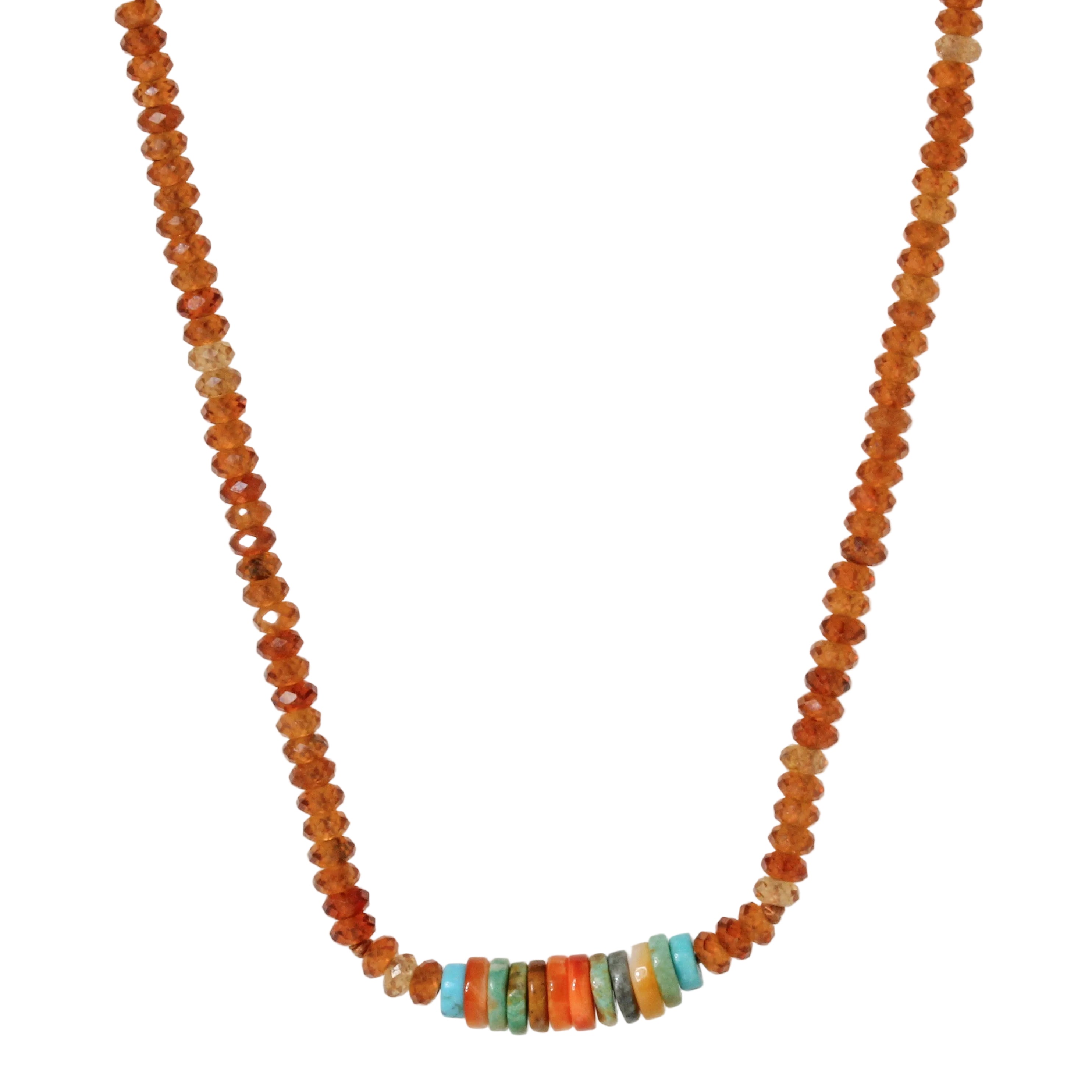 Hessonite Garnet Necklace