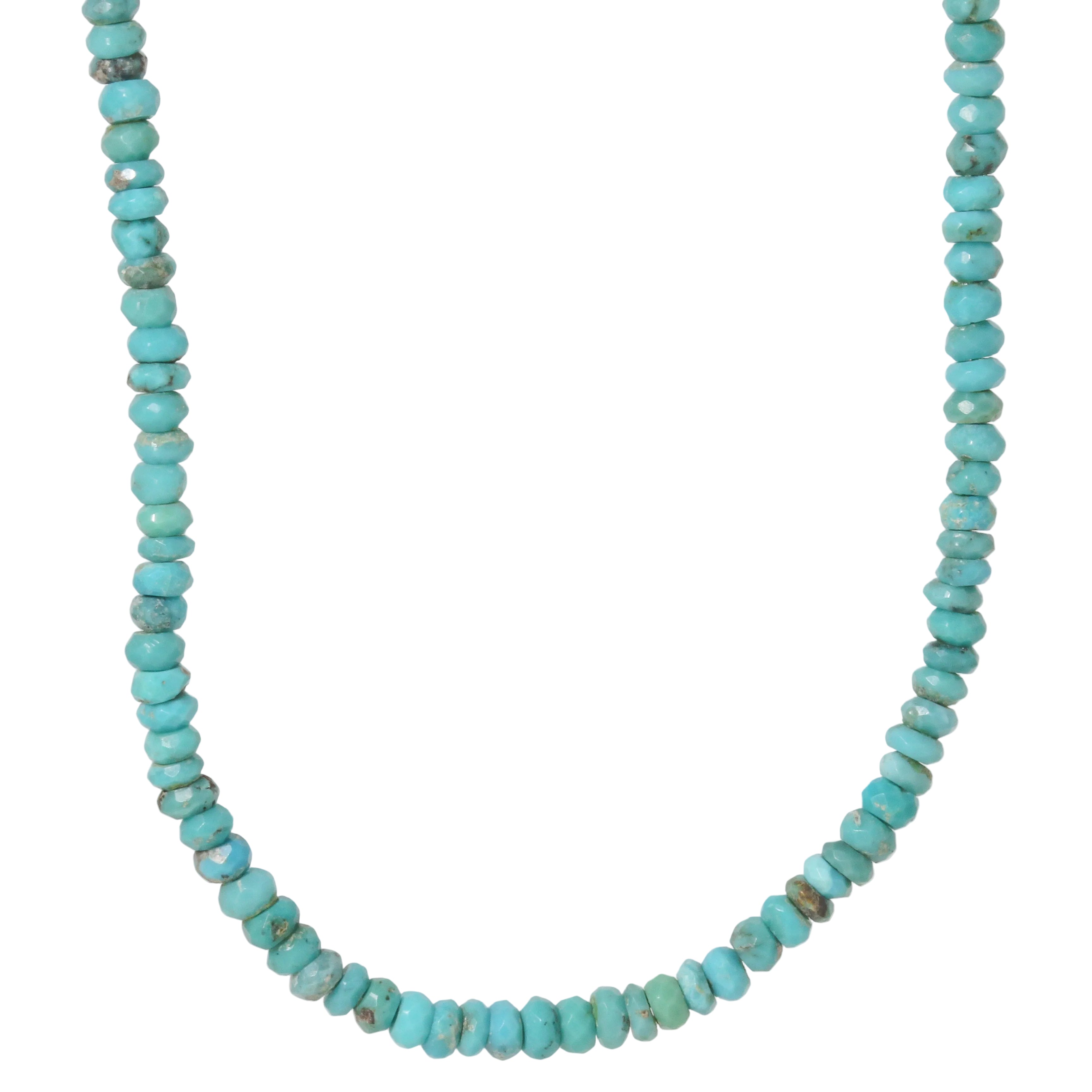 Faceted Turquoise Necklace
