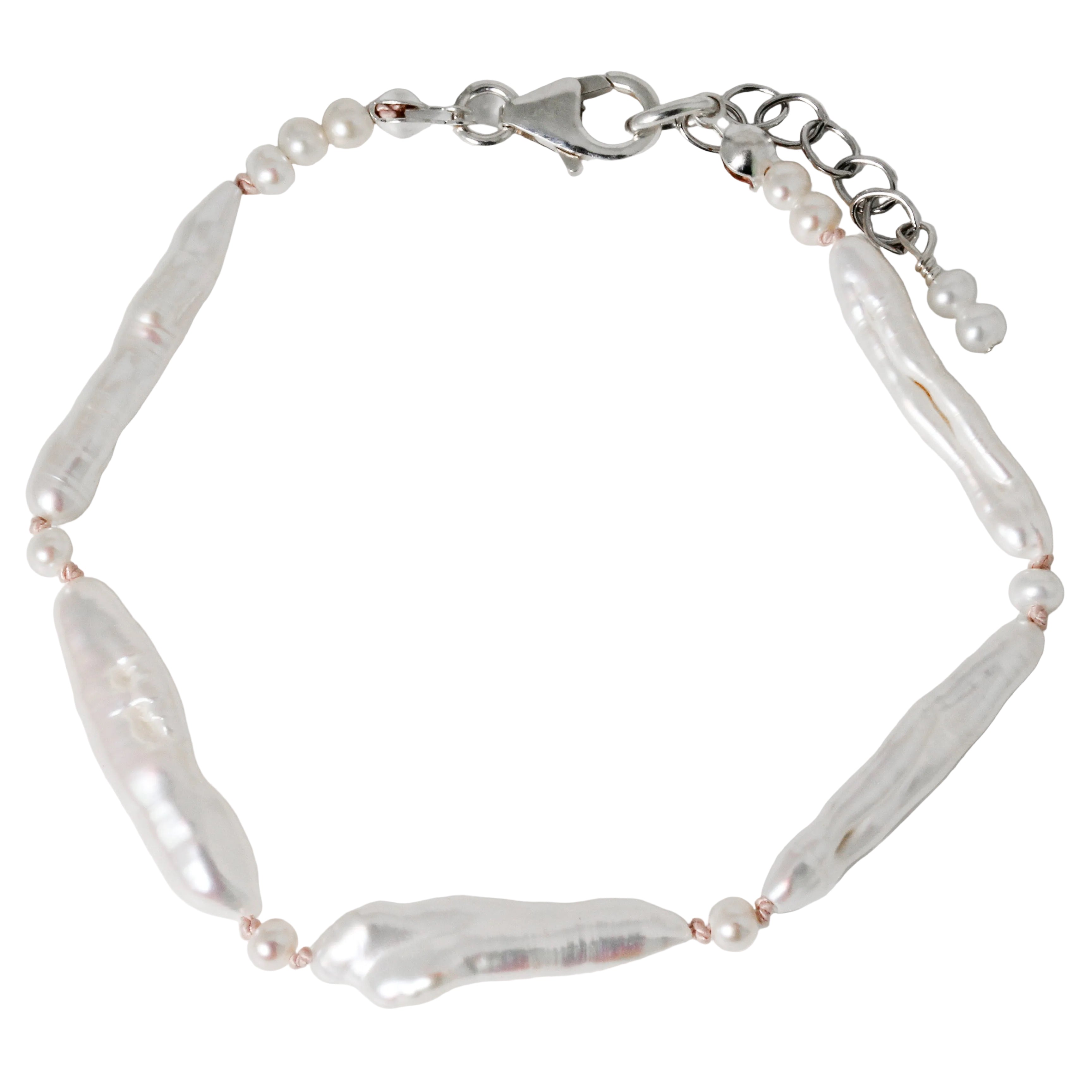 Stick Pearl Bracelet