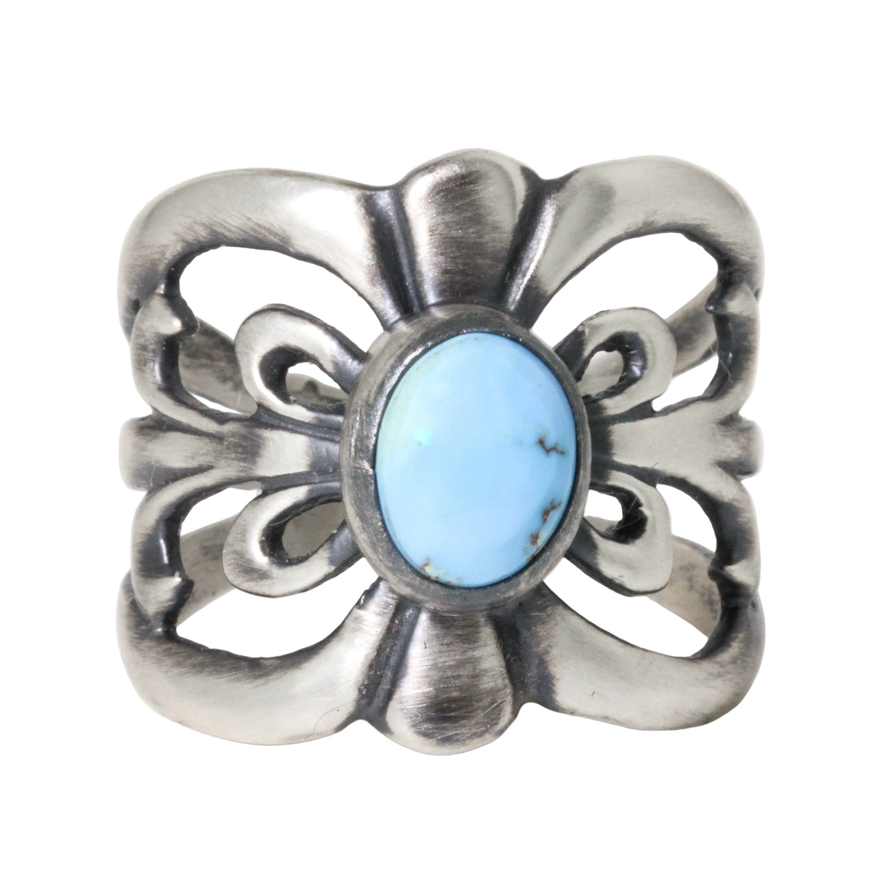 Golden Hills Turquoise Bloom Ring