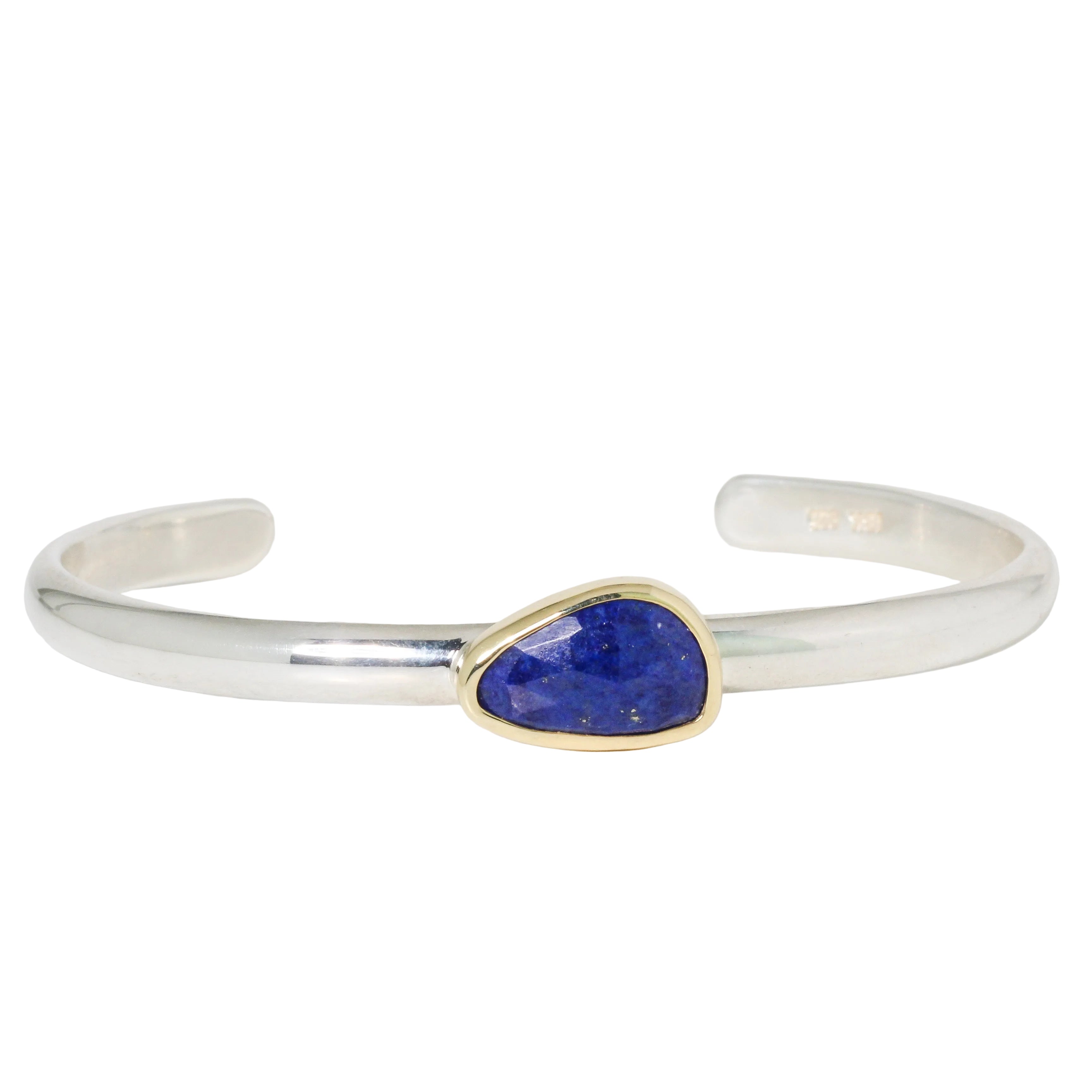 Lapis Cuff Bracelet