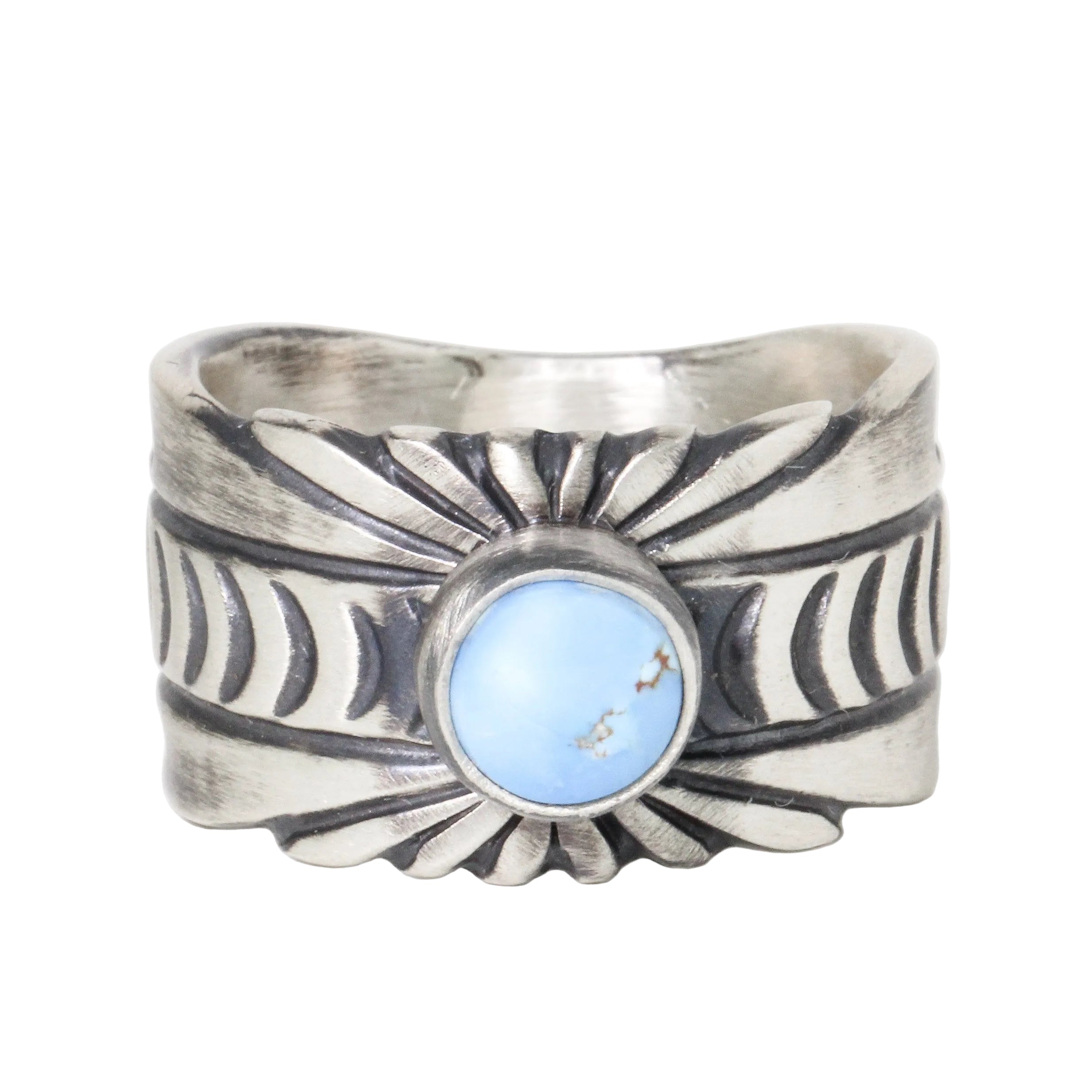 Golden Hills Wide Band Ring