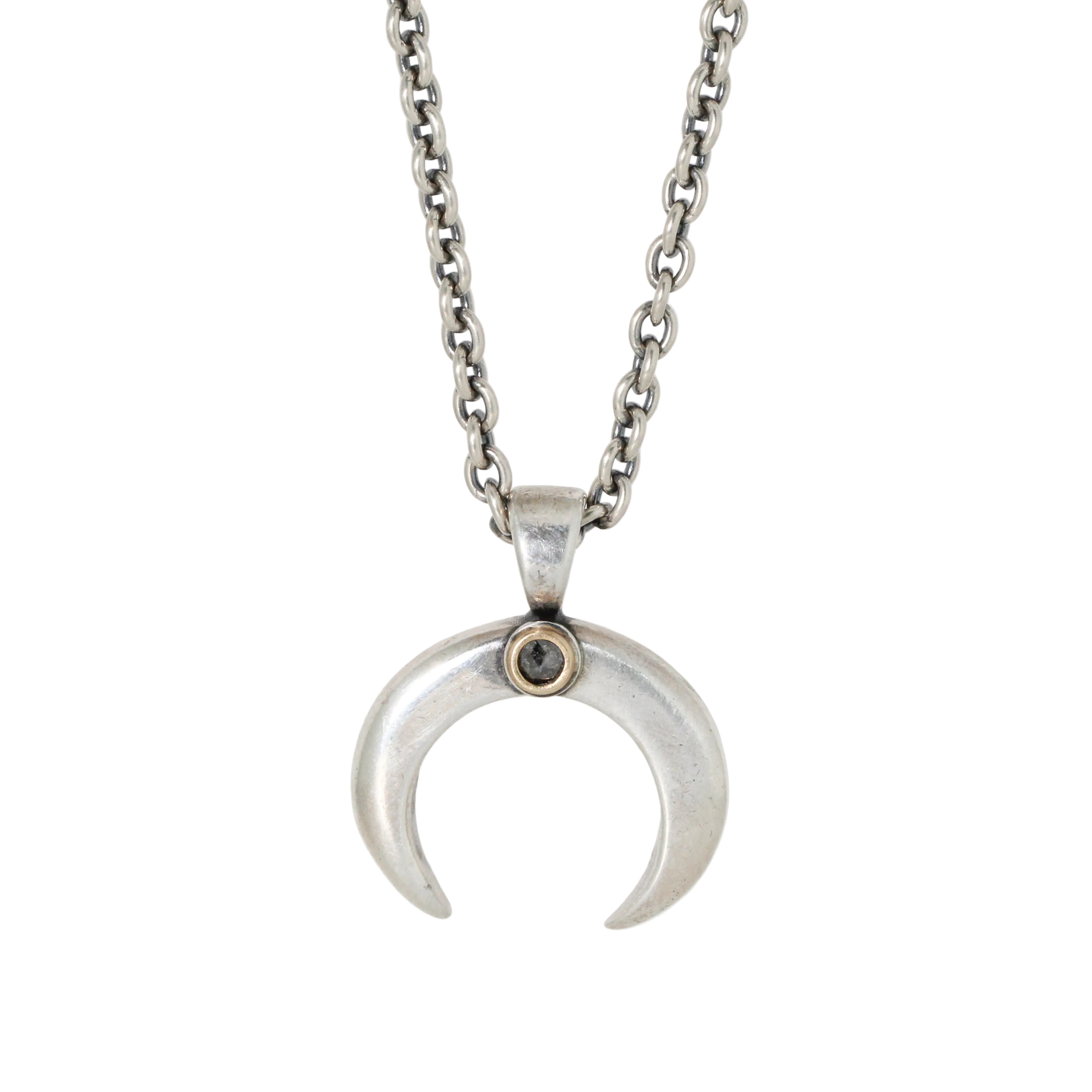Dennis Hogan Diamond Crescent Naja Necklace