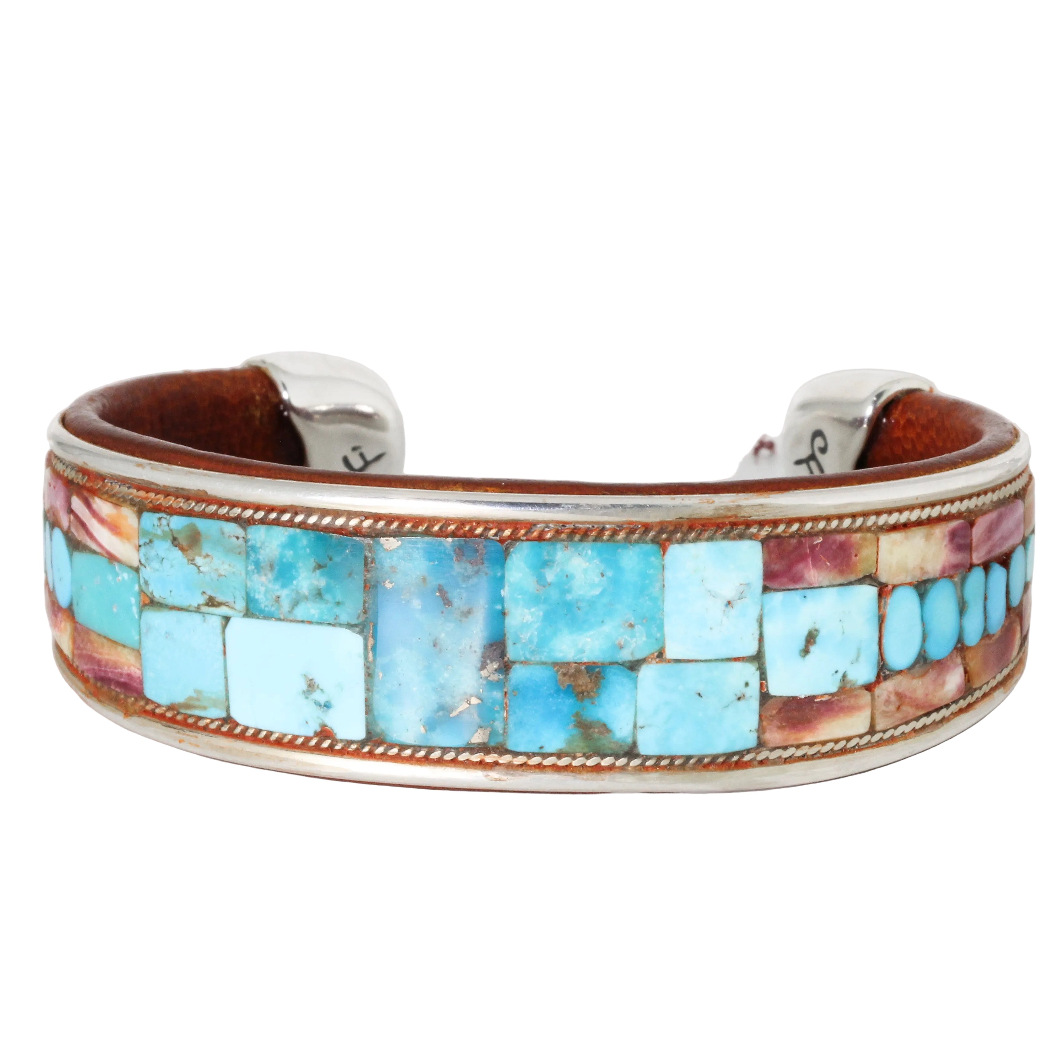 Charlie Favour Mosaic Cuff Bracelet
