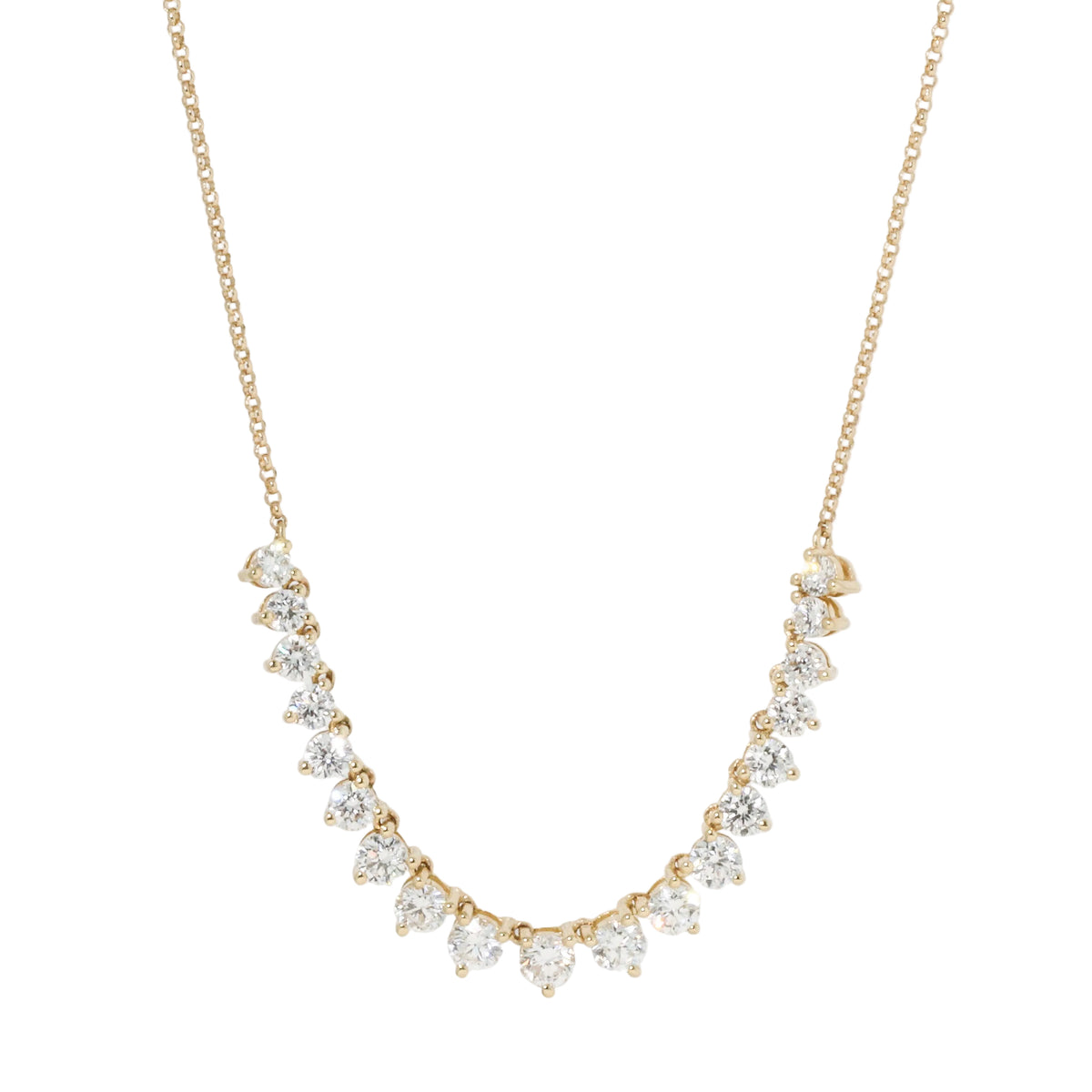 Graduating Diamond Necklace