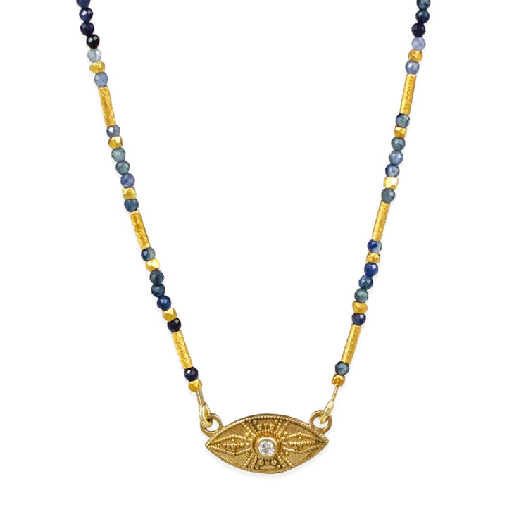 Ajna Blue Sapphire Necklace