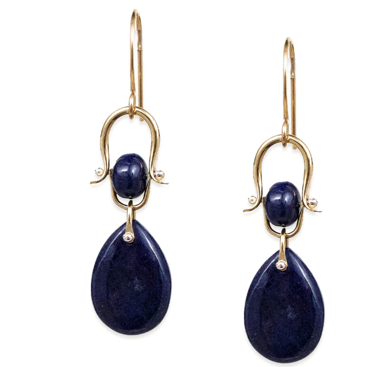 Samira Blue Sapphire Earrings