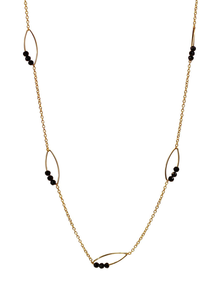 Lucca Black Spinel Necklace