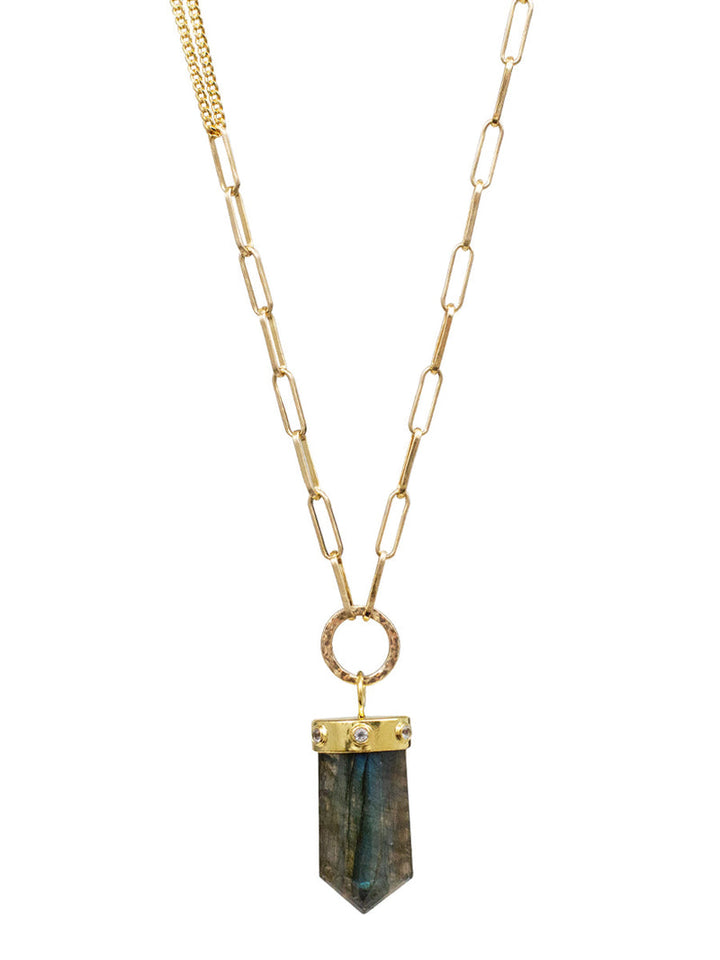 Kaleidoscope Labradorite Necklace