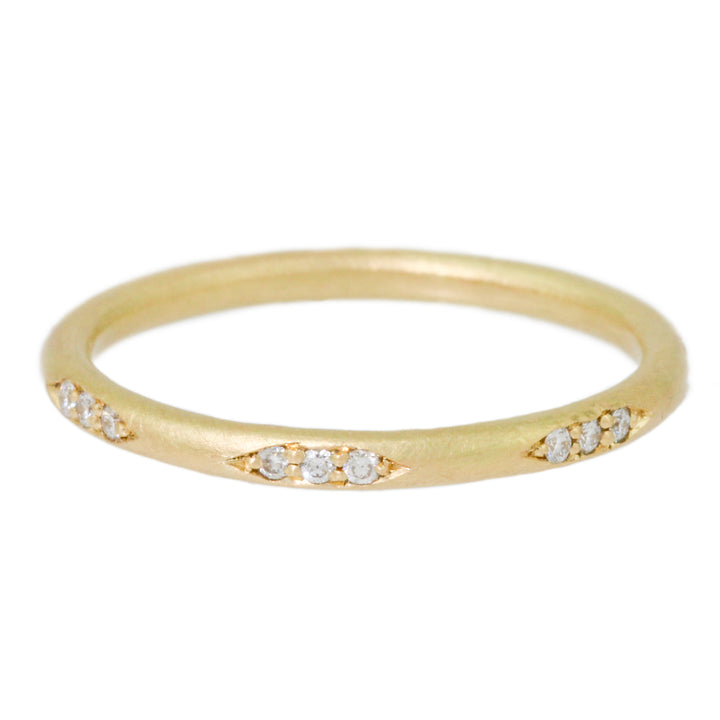 Vintage Glitter Diamond Band