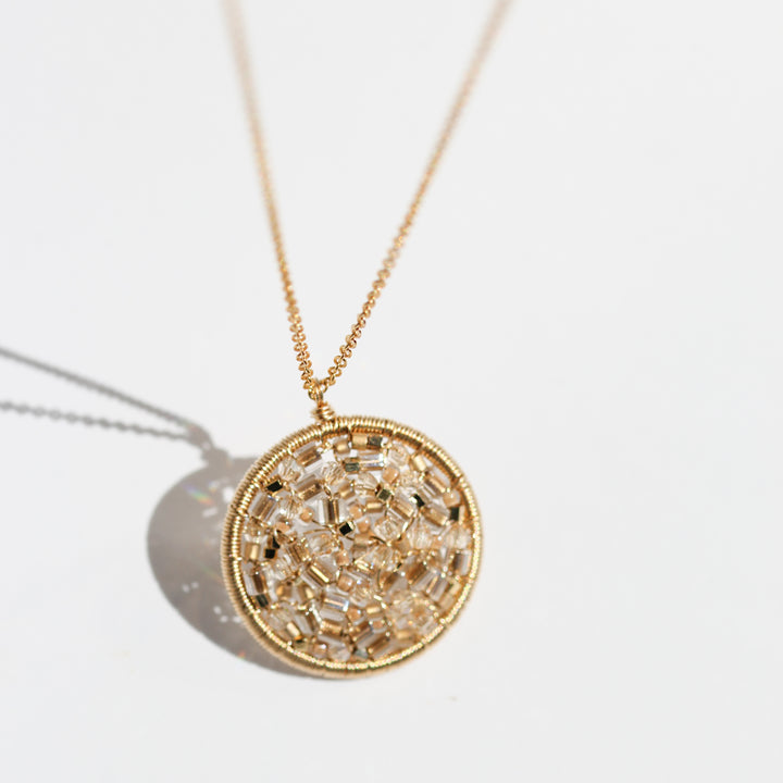 Circle Mosaic Necklace