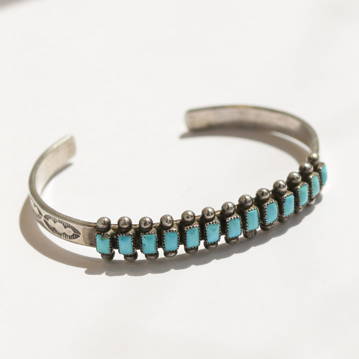 Zuni Turquoise Cuff Bracelet