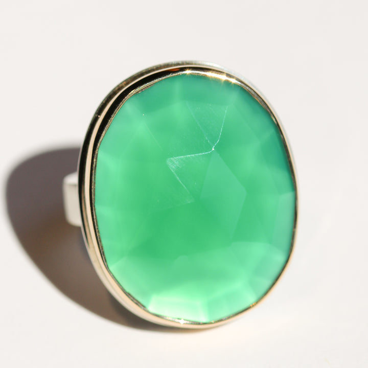 Green Onyx Ring