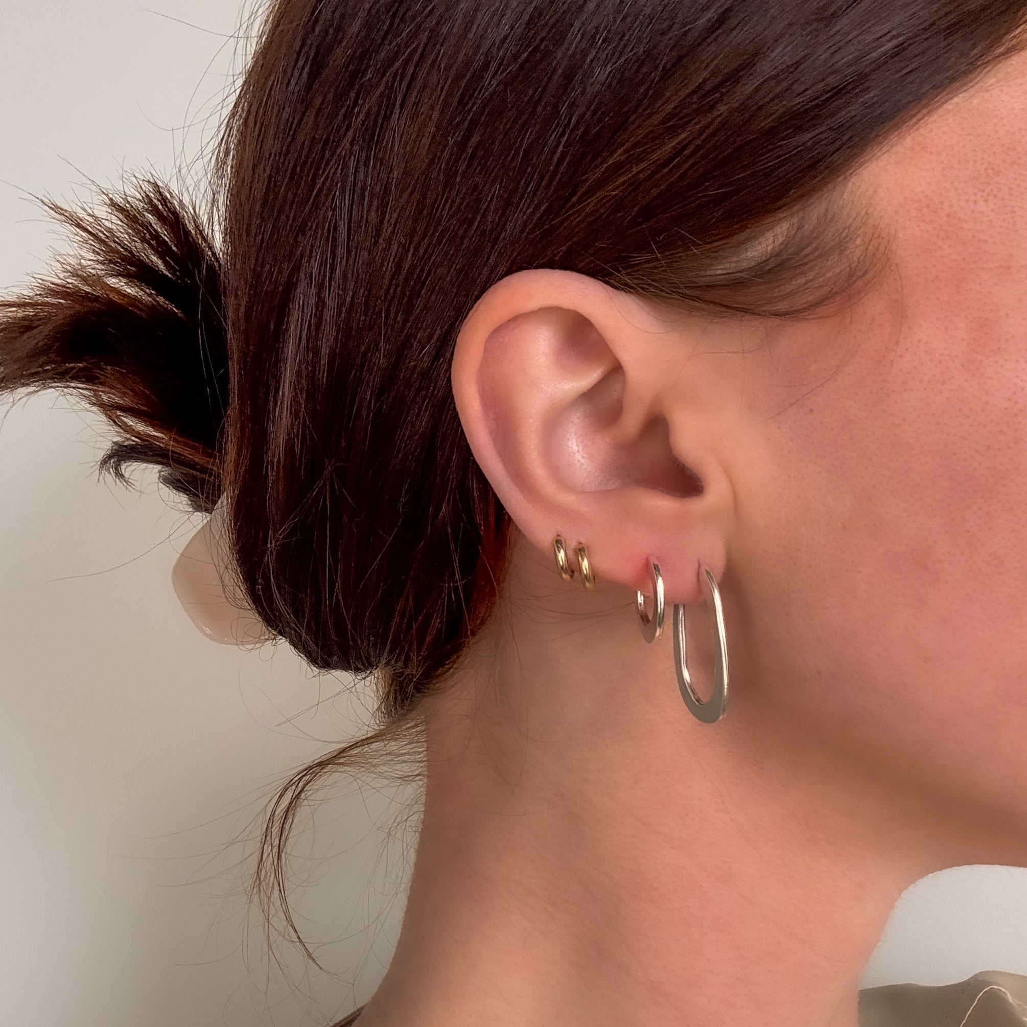 Hustle Hoop Earrings