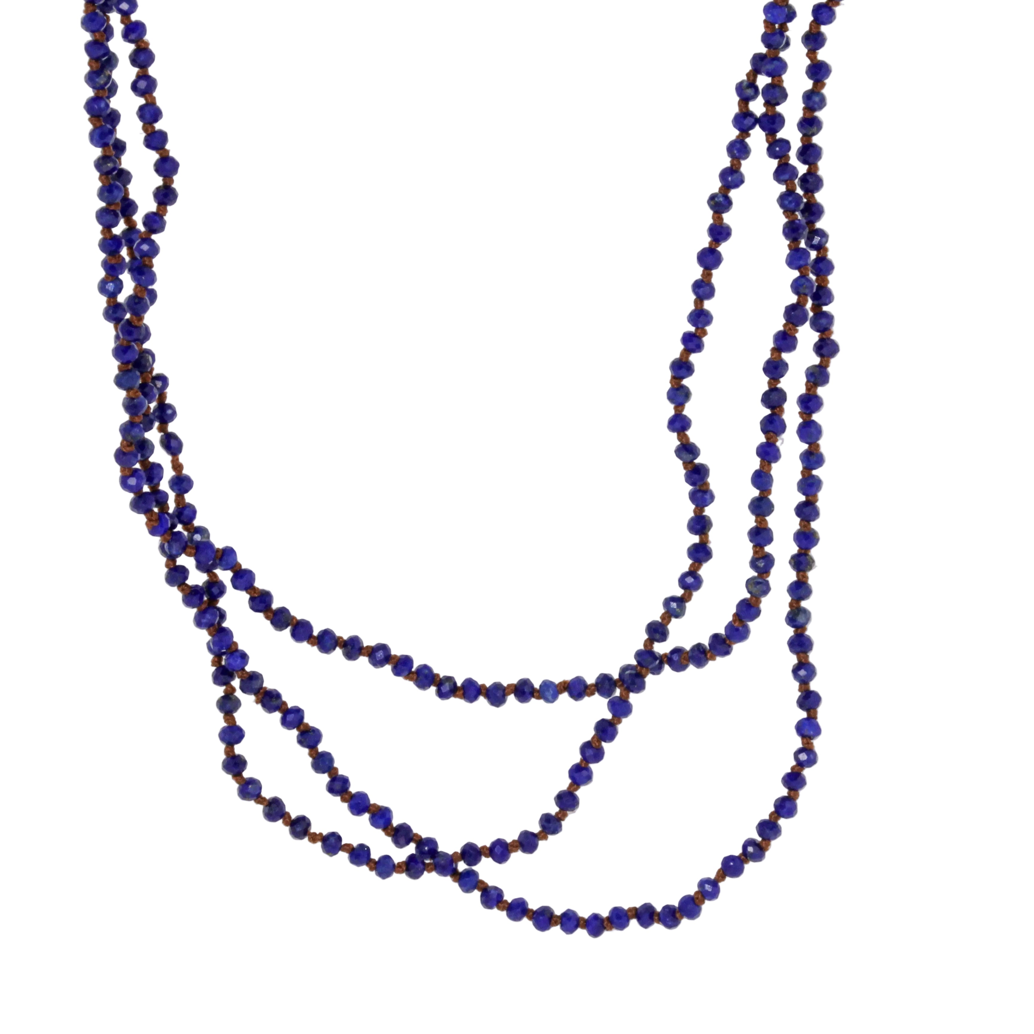 Lena-skadegard-lapis-beaded-bracelet