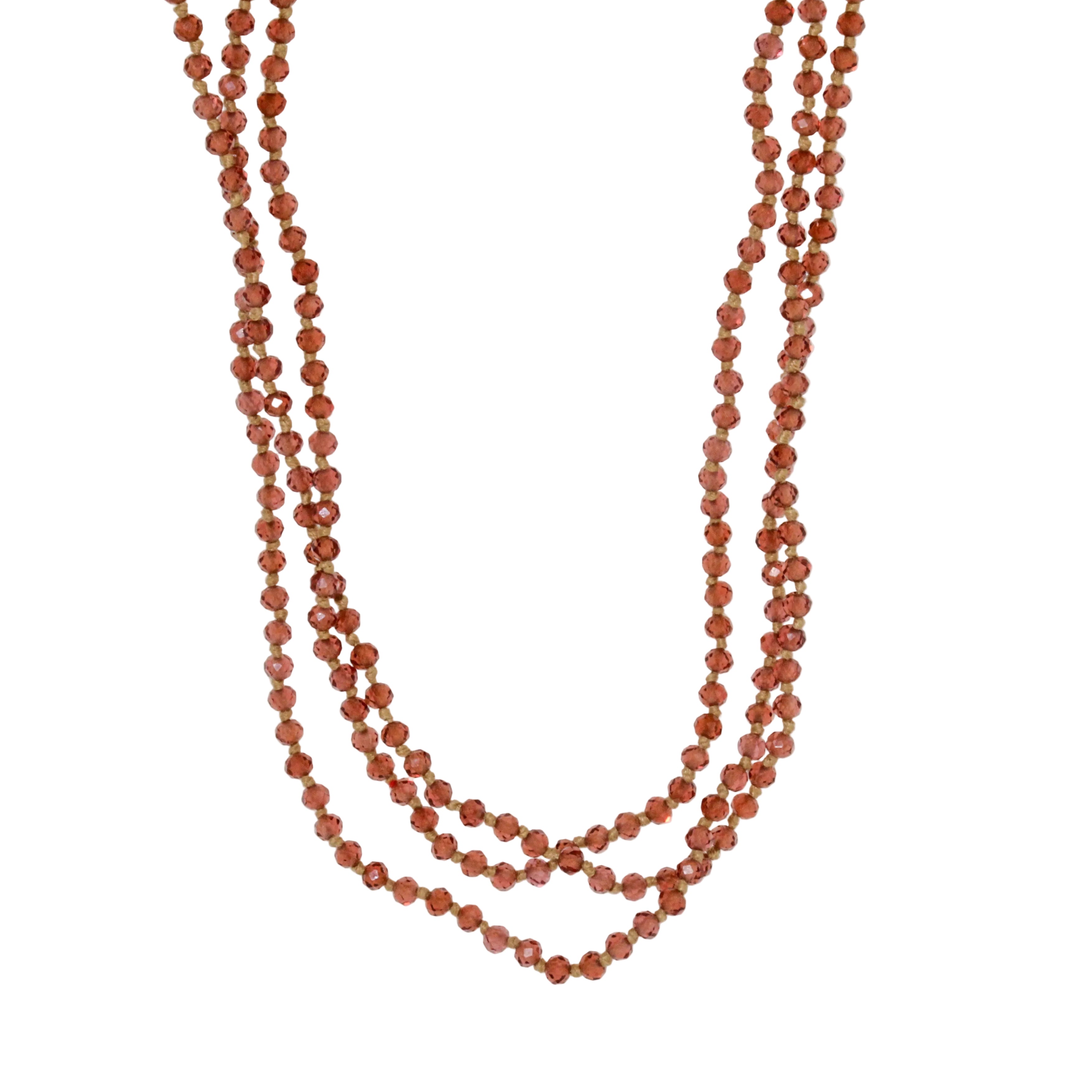 Lena-skadegard-long-garnet-beaded-necklace