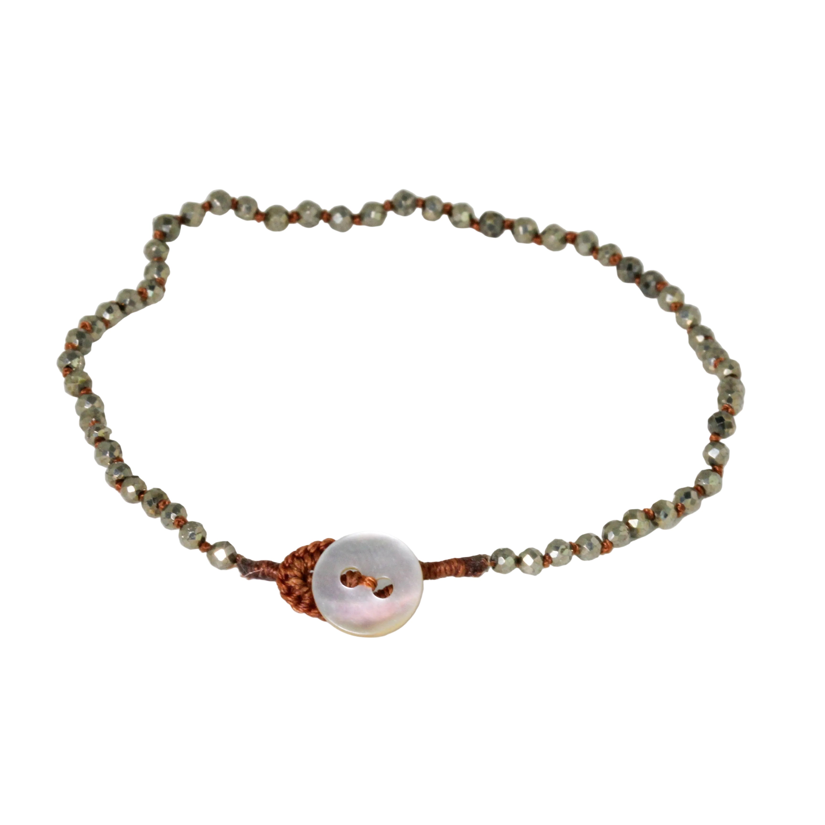 Lena-skadegard-pyrite-bracelet 